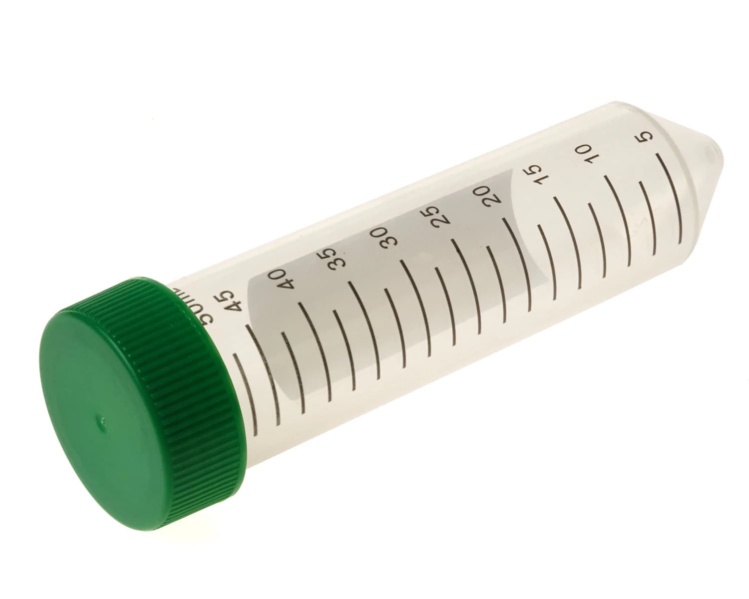 Celltreat 50mL Polypropylene Centrifuge Tube, Sterile, Graduated, Flat Cap, Foam Rack, 300/Case - Cent Tube 50mL Foam Rack Ster - Image 1