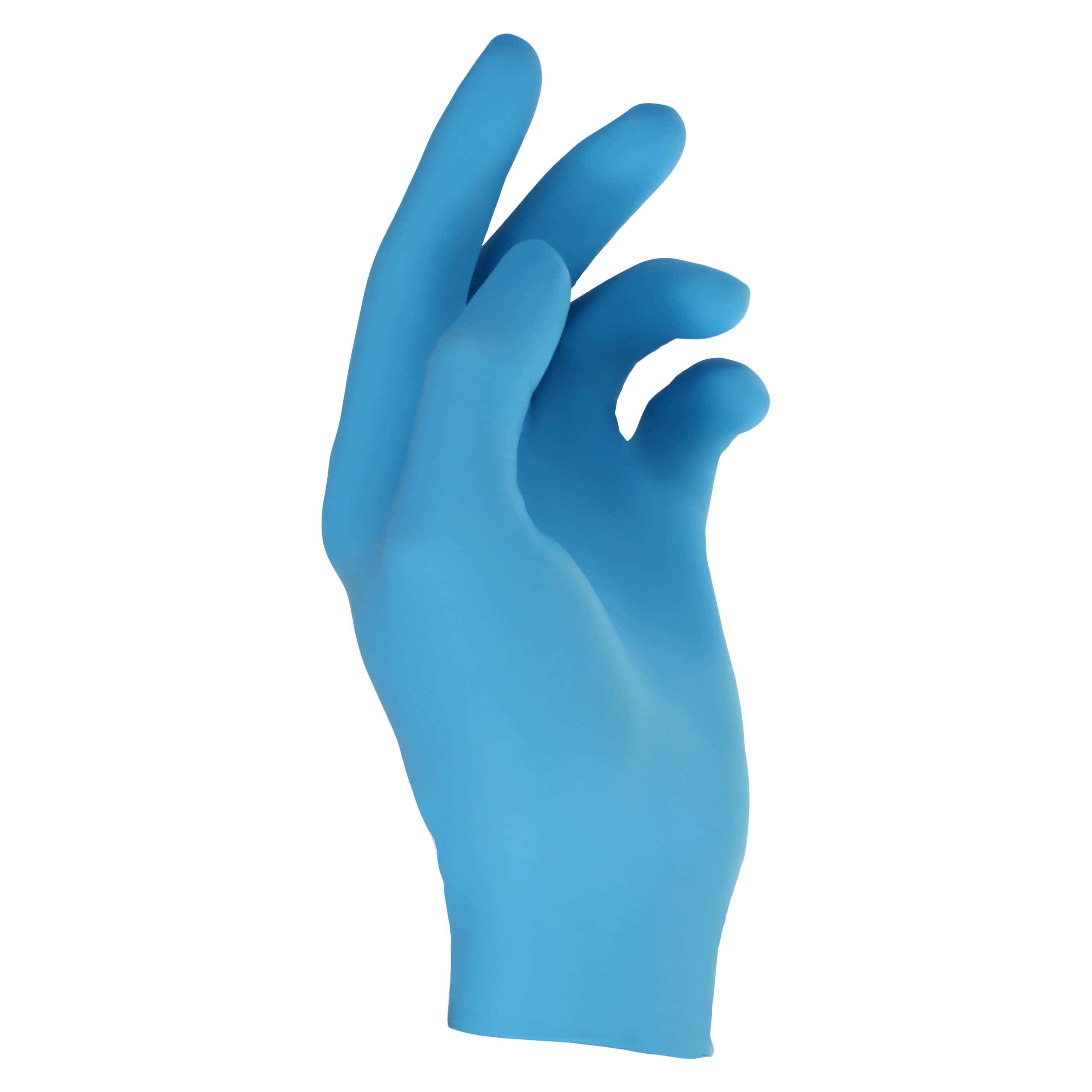 Adenna Miracle® Nitrile Exam Gloves, Powder-Free, Non-Sterile, Medium, Blue, 200/Box, MIR165 thumbnail 2