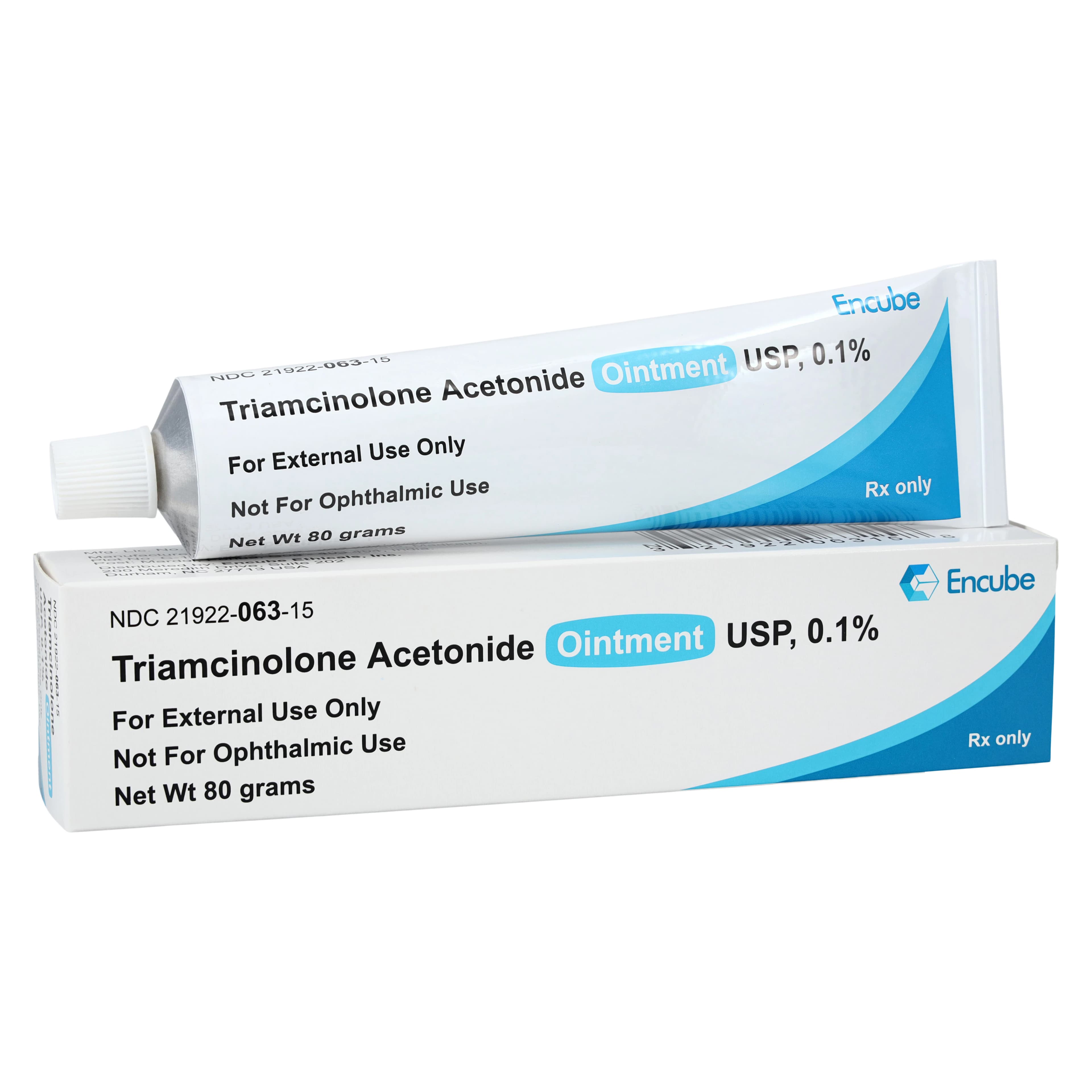 Triamcinolone Acetonide Topical Ointment 0.1%, 80g Tube - Triamcinolone Acetonide Oint - Image 1
