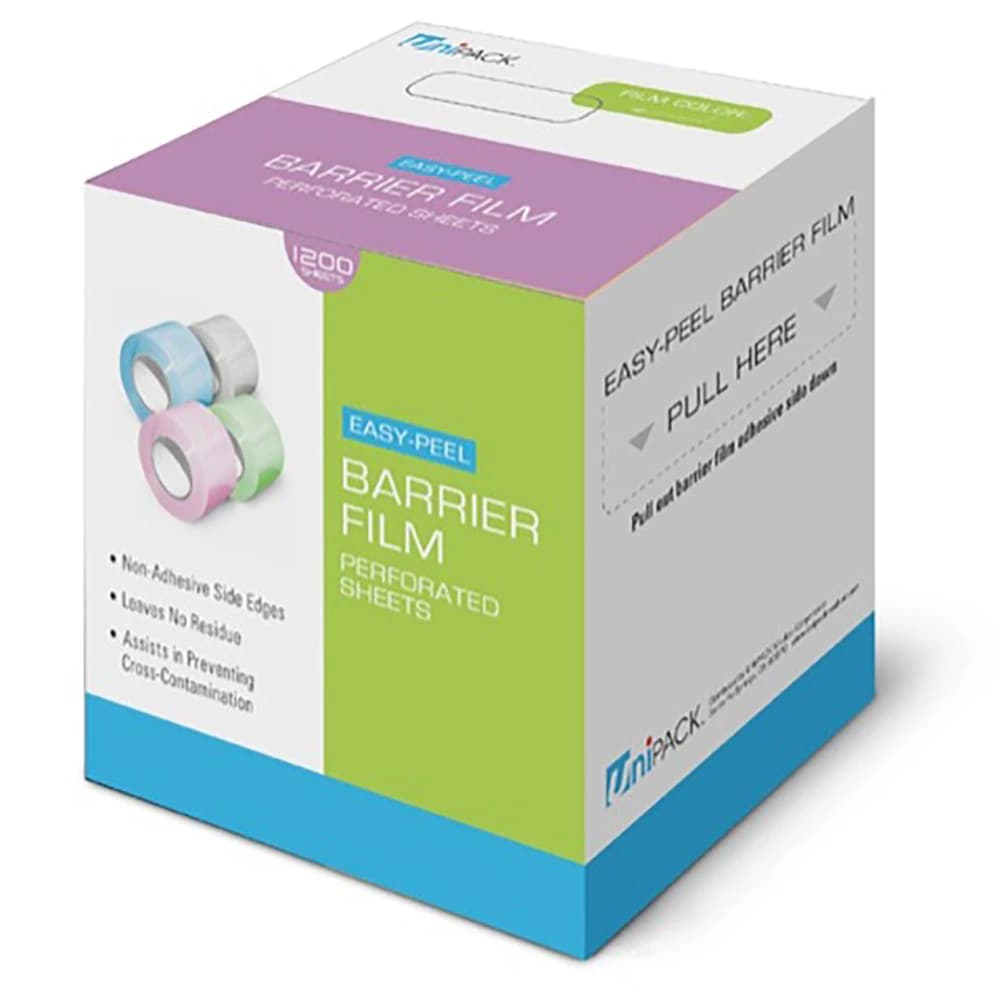 Unipack Barrier Film Blue, 4 in x 6 in, Non-Sterile, Disposable, 9600/Case, 01KZ65A7A808T2067C36K0A64S - Barrier Film Blue - Image 1