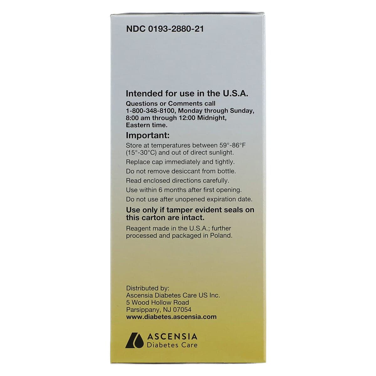 Ketostix Reagent Strips for Urinalysis, 100/Bottle thumbnail 3