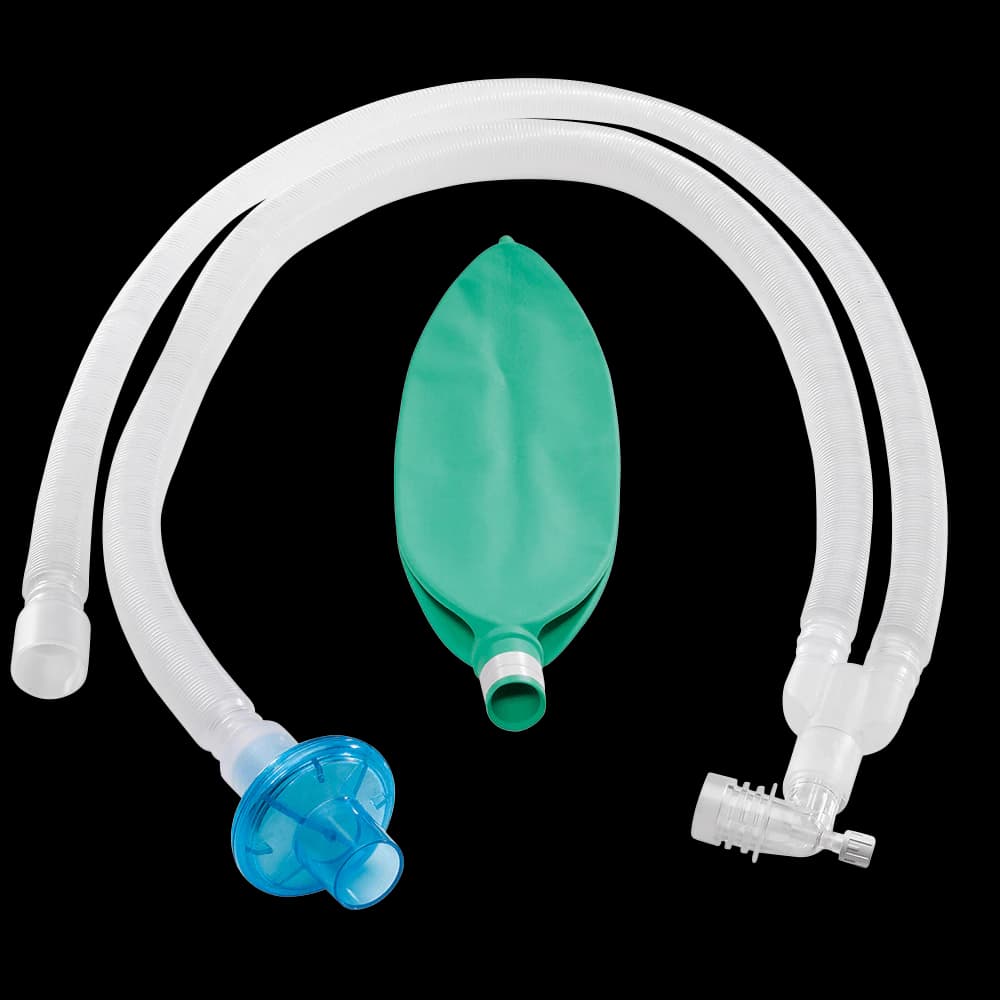 Portex Anesthesia Breathing Circuit, Adult, Latex Free, 3.0 Liter - CIRCUIT ADULT LATEX FREE - Image 1