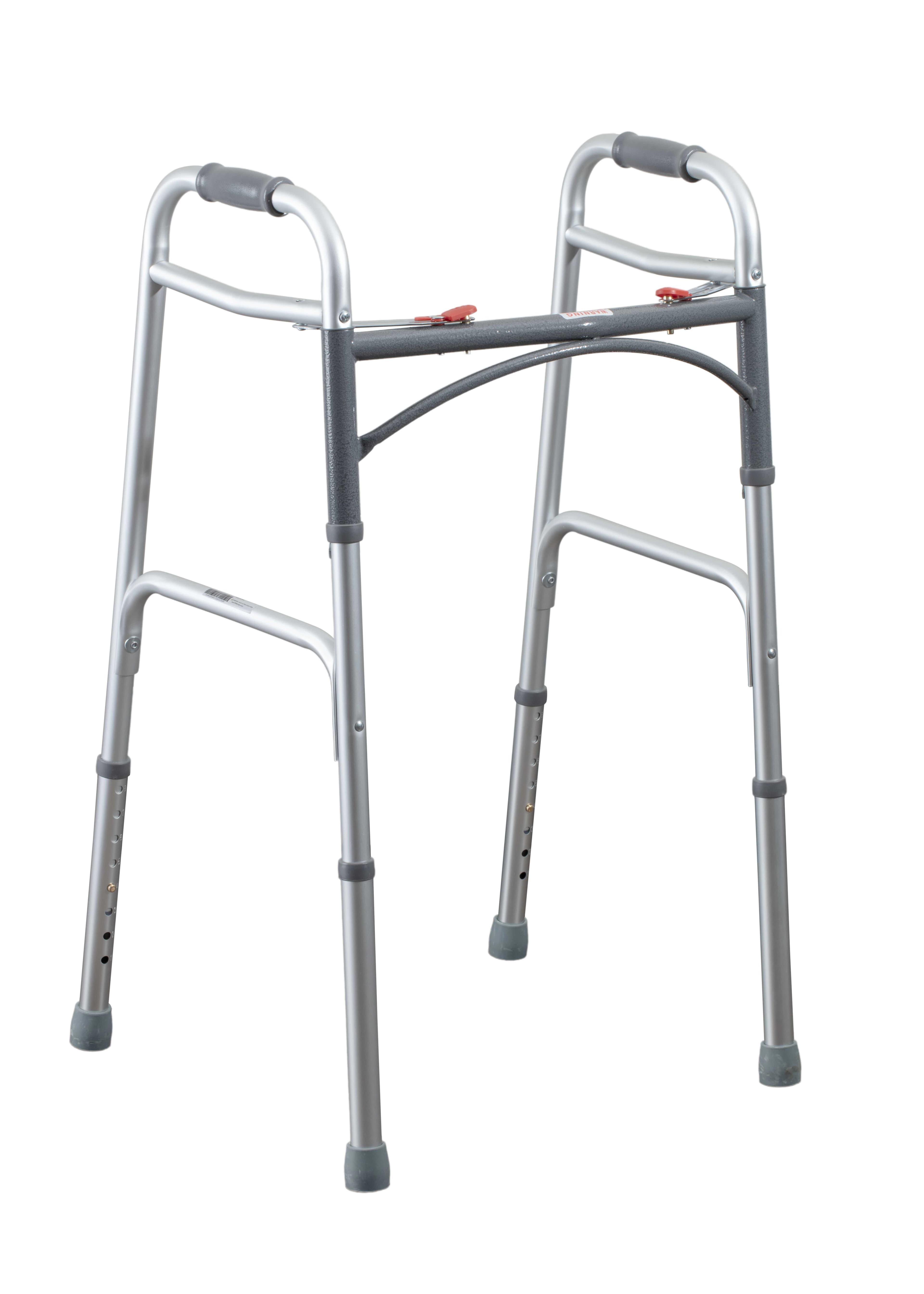 Medacure Adult Folding Walker, 350 lb Capacity - Adult Folding Walker - Image 1