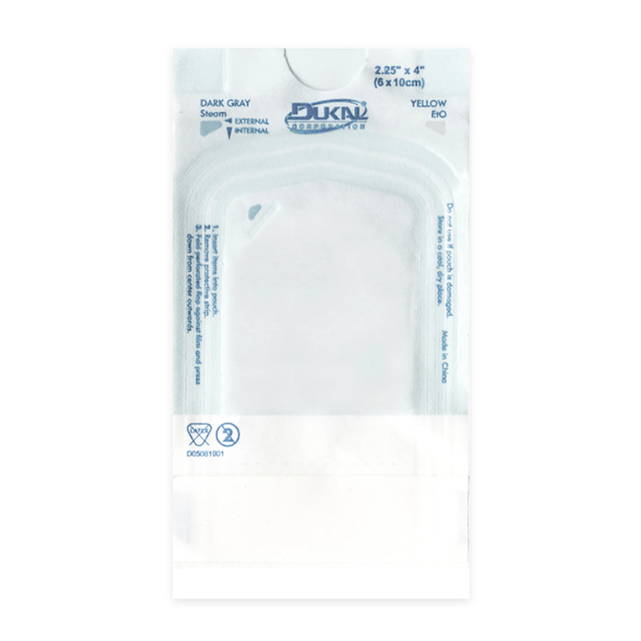 Dukal Sterilization Pouches, 4000/Case - Sterilization Pouches - Image 1