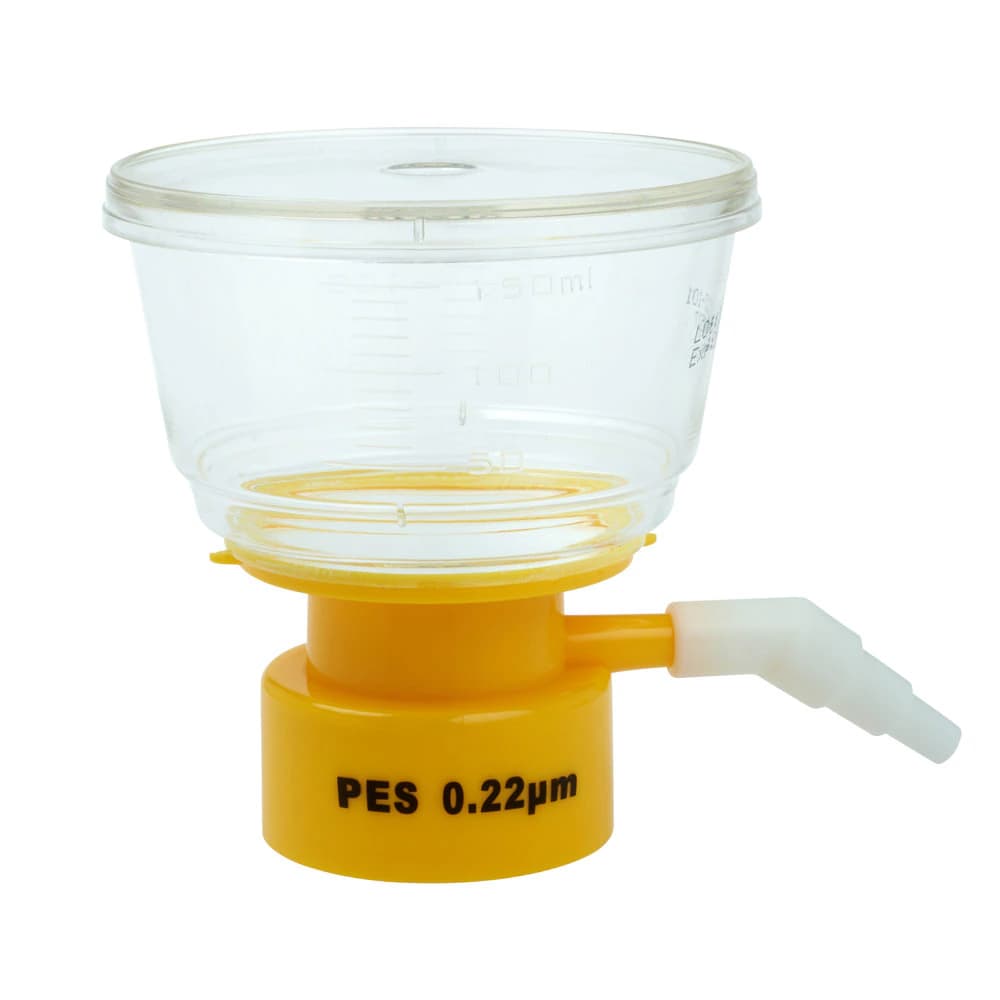 Celltreat Bottle Top Filter, 150mL, PES 0.22µm, 50mm Diameter, Sterile, 24/Case - Bot Tp Flt 150mL PES 0.22um - Image 1