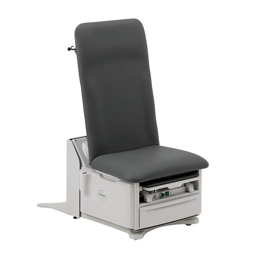 Brewer FLEX High-Low PLUS Exam Table, 5700 Manual, Chateau Grey, 700 lb Capacity - FLEX HIGH-LOW PLUS,5700 Manual - Image 1