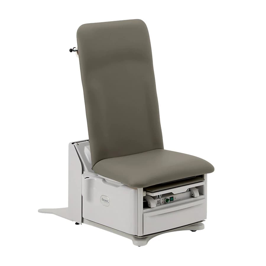 Brewer FLEX 5701 H-L PLUS Manual High-Low Exam Table, Gunmetal, 700 lb Capacity - FLEX 5701 H-L PLUS, Manual - Image 1
