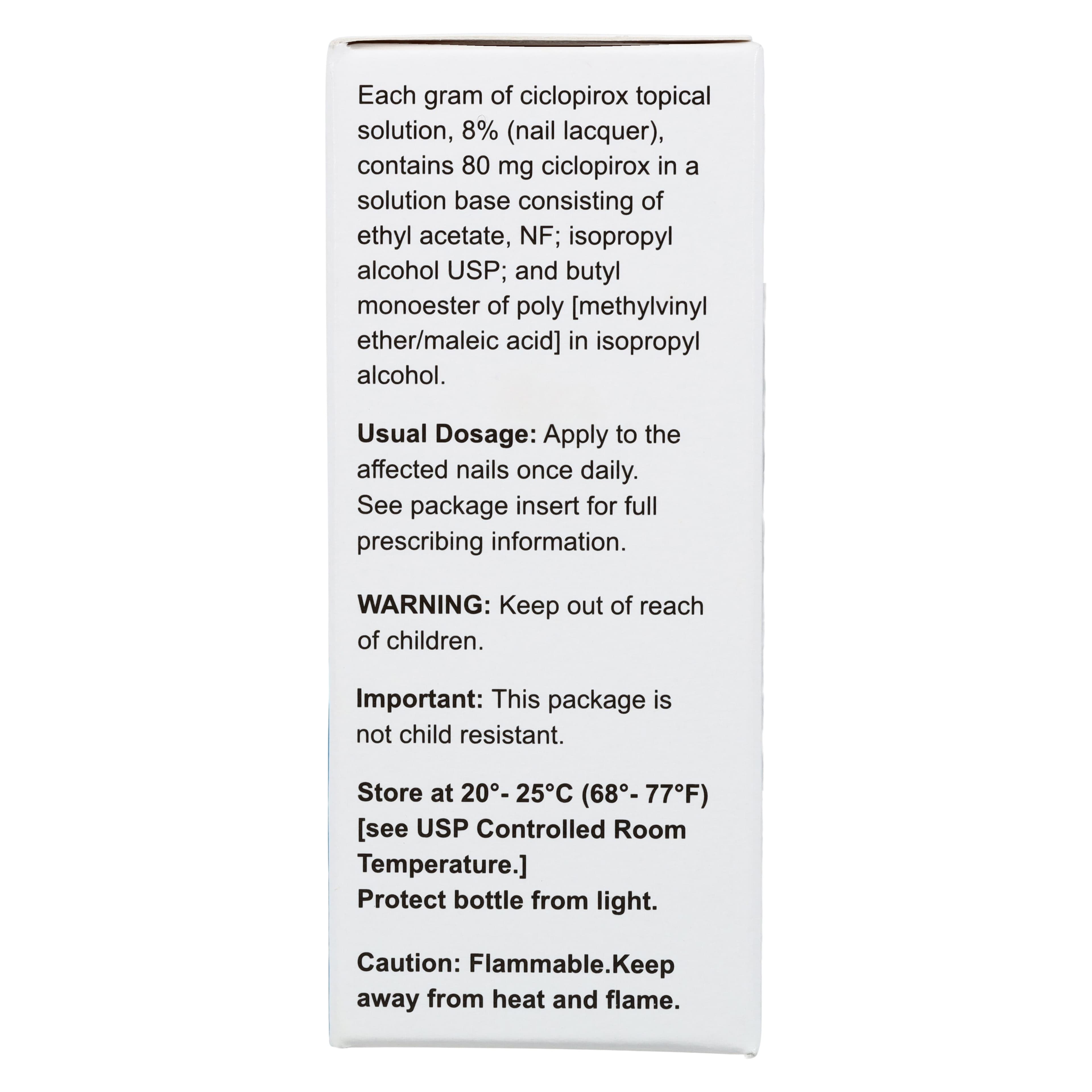 Ciclopirox Topical Solution 8%, 6.6 mL Bottle thumbnail 5