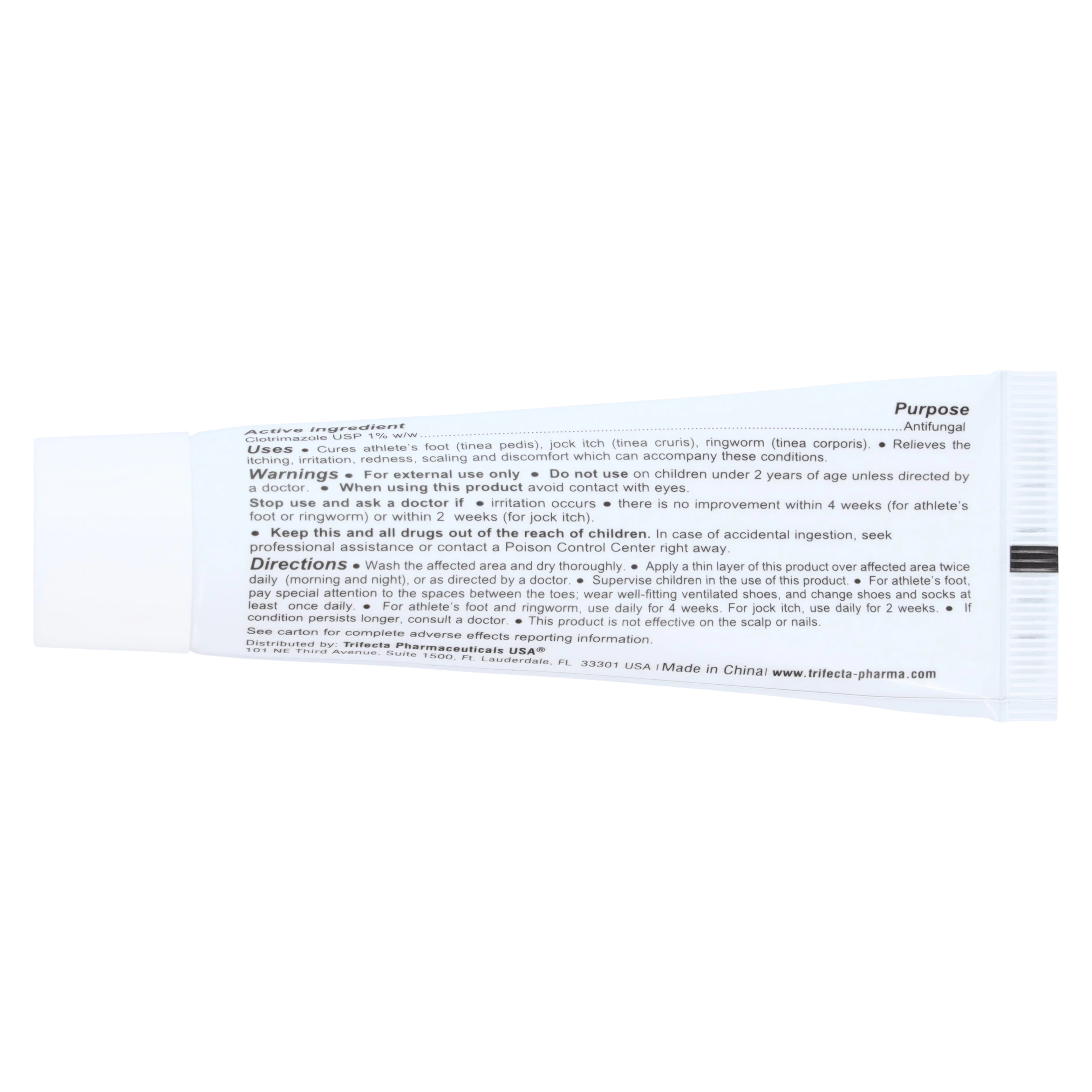 Clotrimazole Topical Cream OTC, 1%, 1 oz Bottle thumbnail 3