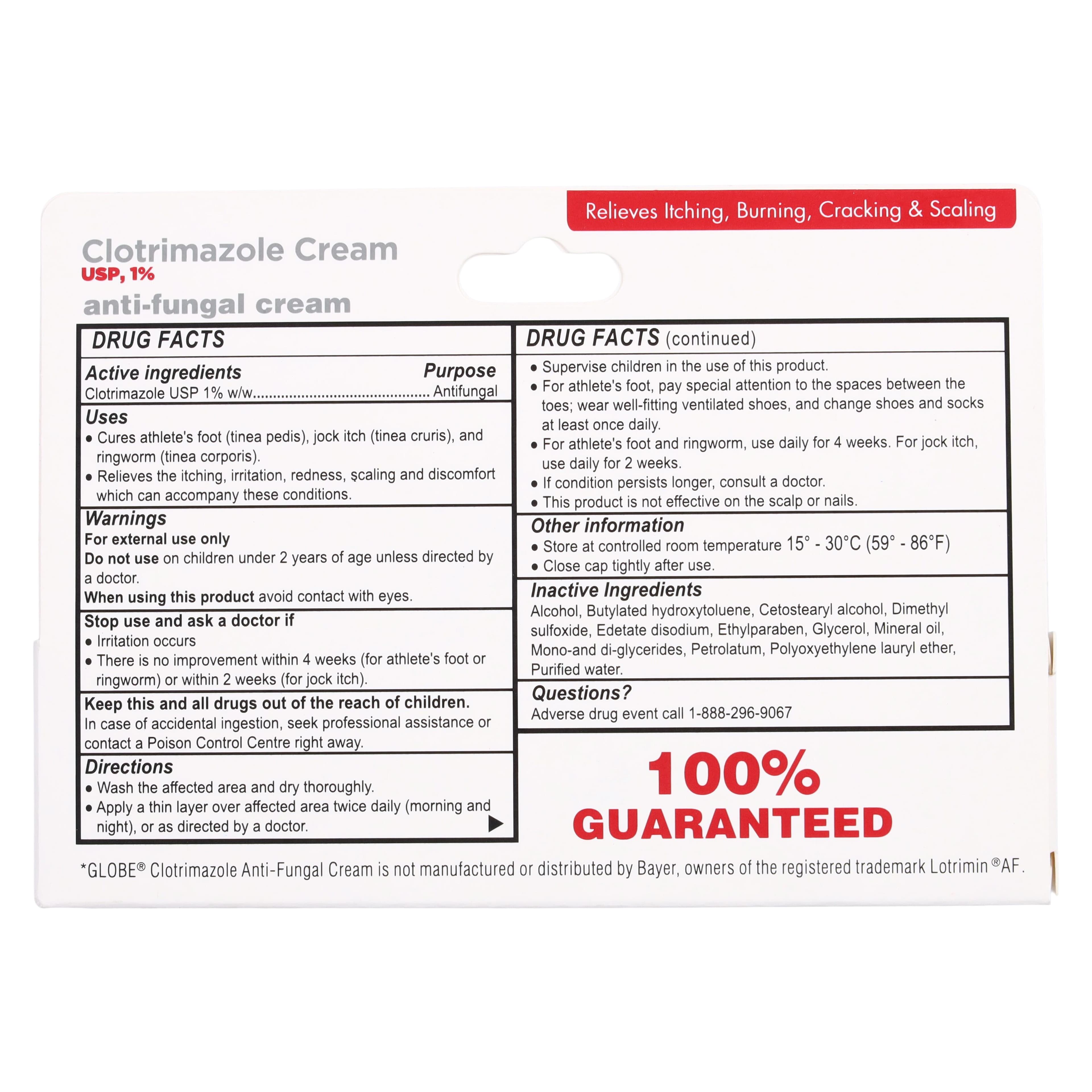 Clotrimazole Topical Cream OTC, 1%, 1 oz Bottle thumbnail 4