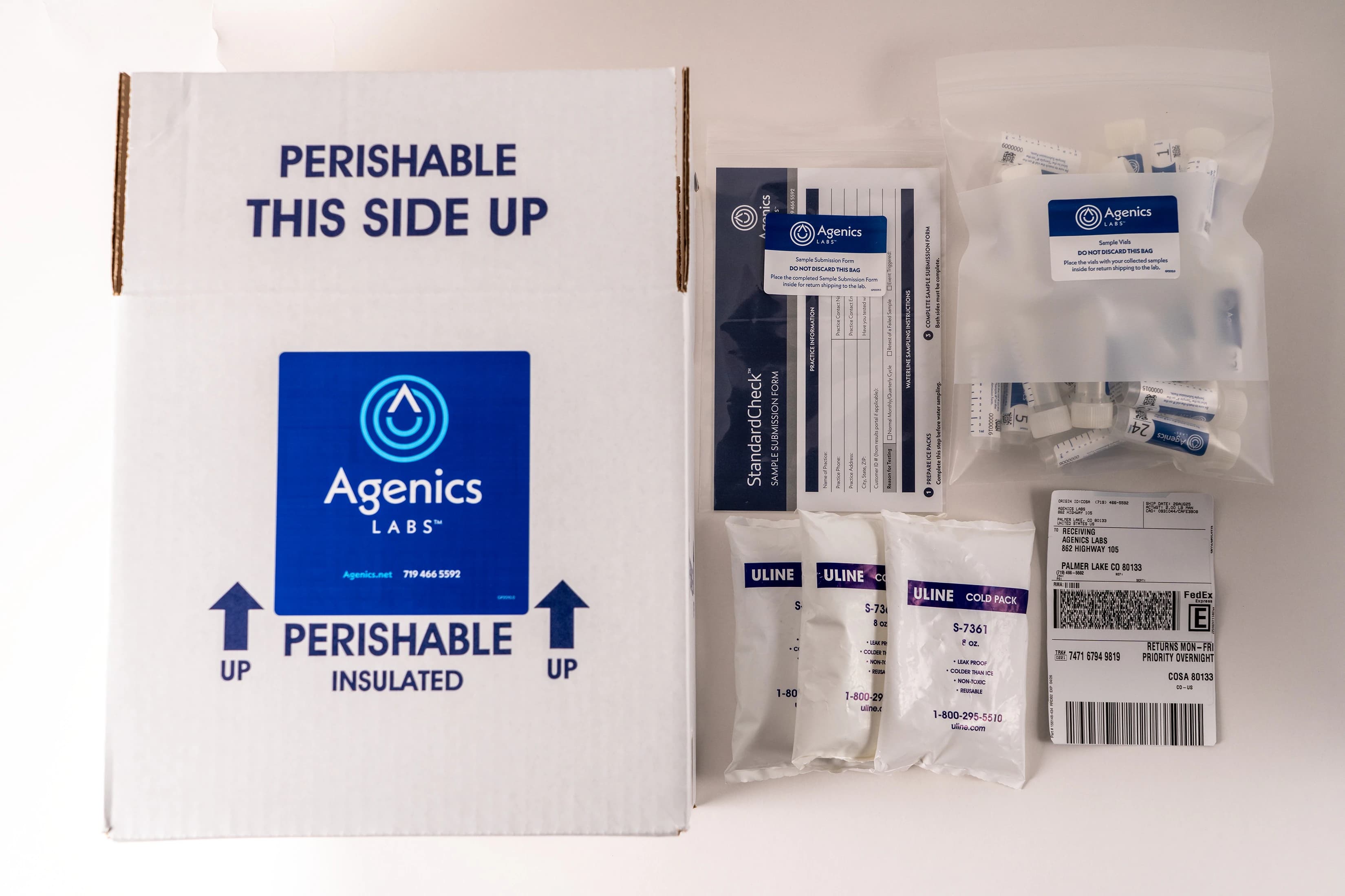 StandardCheck R2A Dental Unit Waterline Test Kit, 24 Vial Kit, SC-24 thumbnail 2