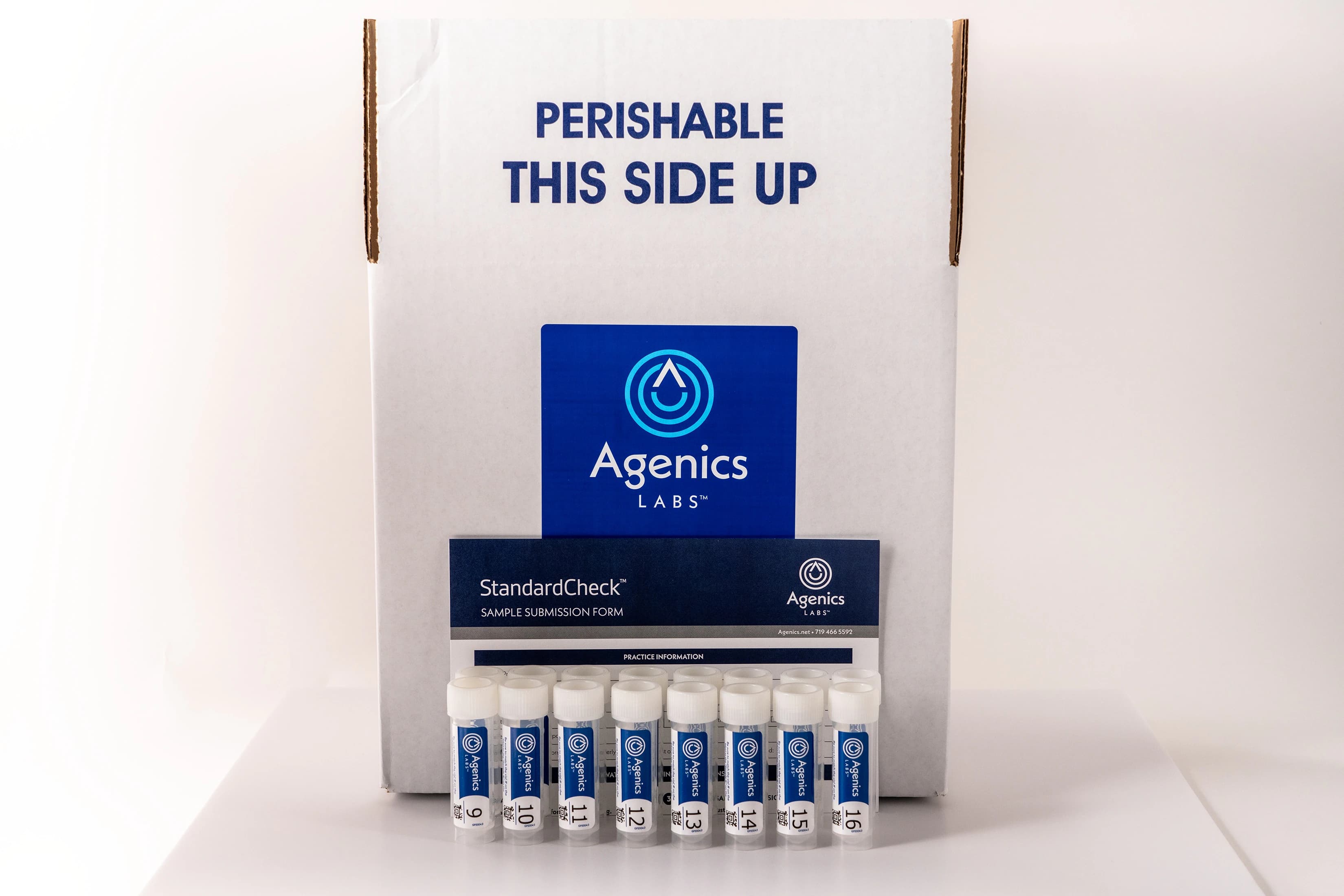 StandardCheck R2A Dental Unit Waterline Test Kit, 16 Vial Kit, SC-16 thumbnail 2