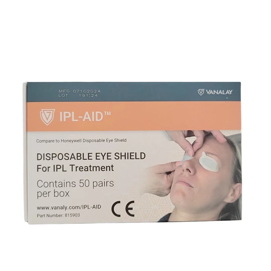 IPL-Aid Eye Shields, White, 50/Box thumbnail 2