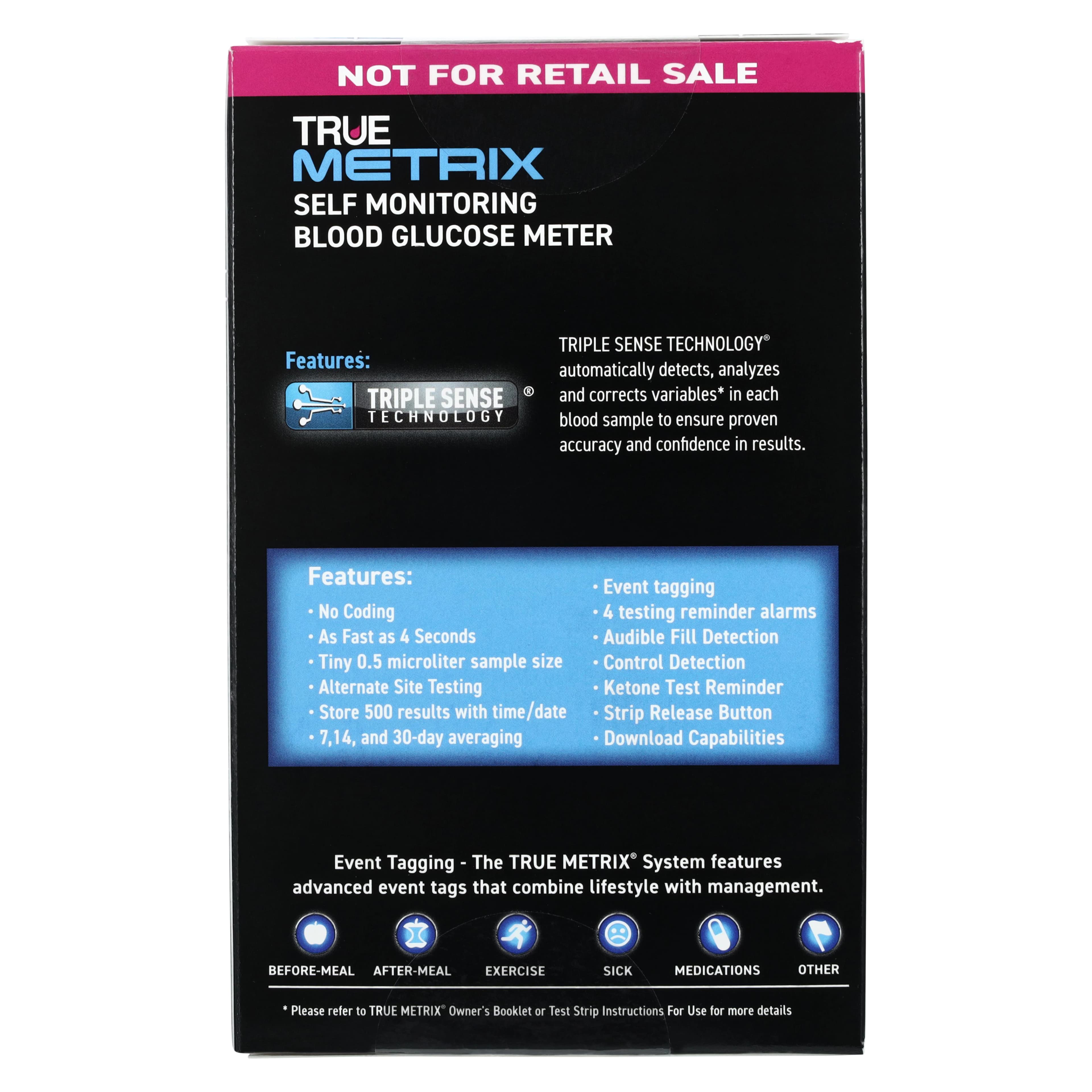 True Metrix Blood Glucose Meter Kit, Starter Pack, Each thumbnail 10