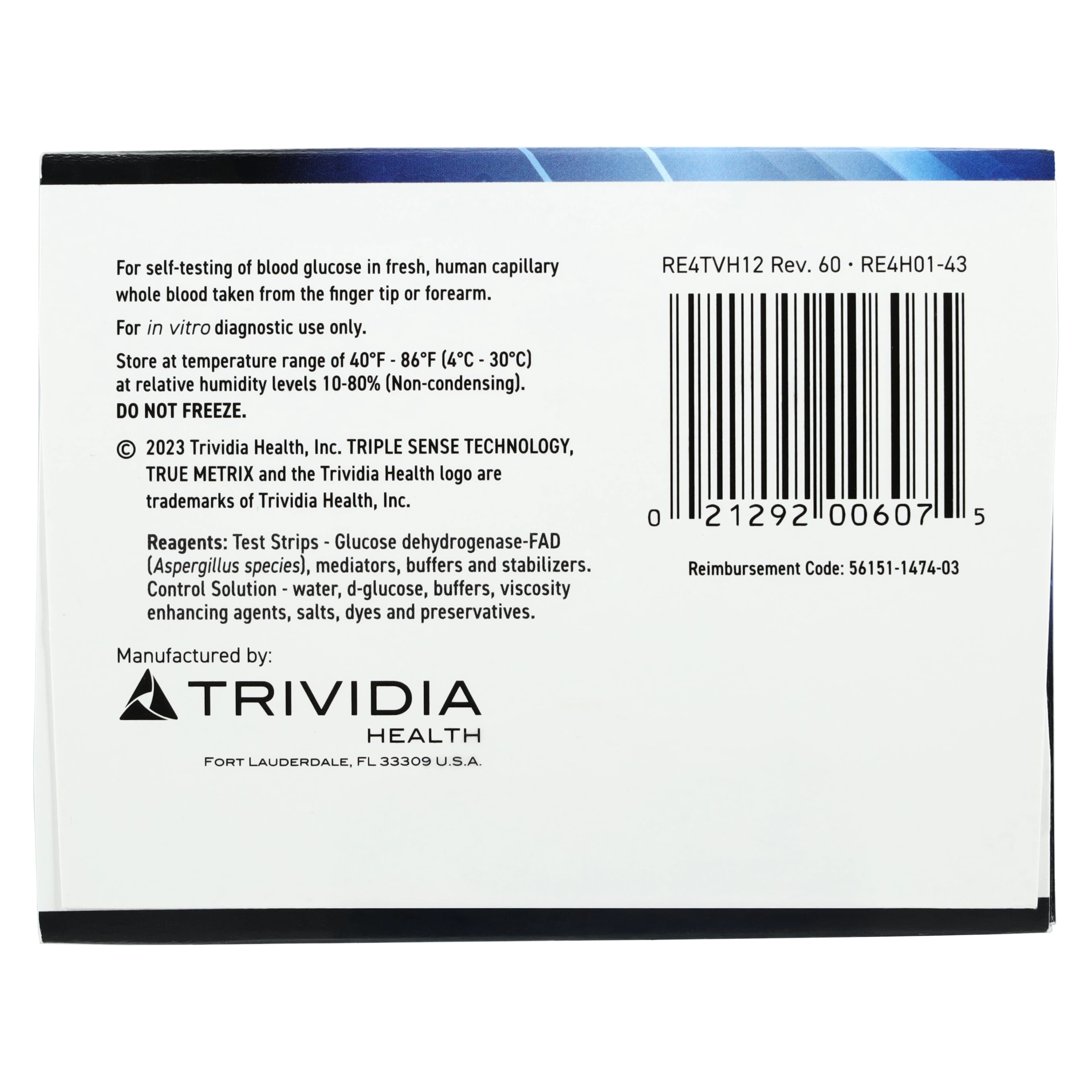 True Metrix Blood Glucose Meter Kit, Starter Pack, Each thumbnail 14