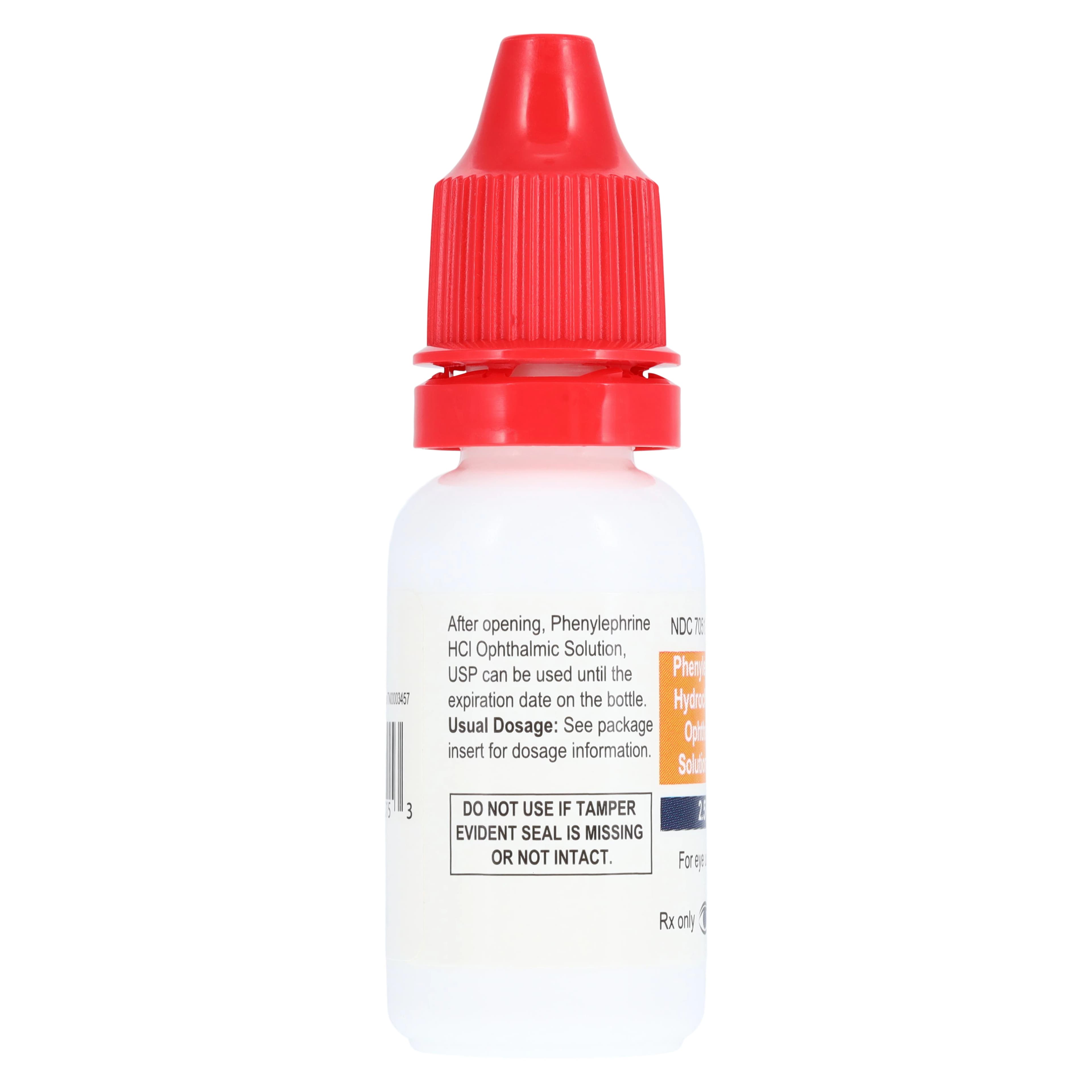 Phenylephrine HCl Ophthalmic Solution 2.5%, 15 mL Bottle thumbnail 4