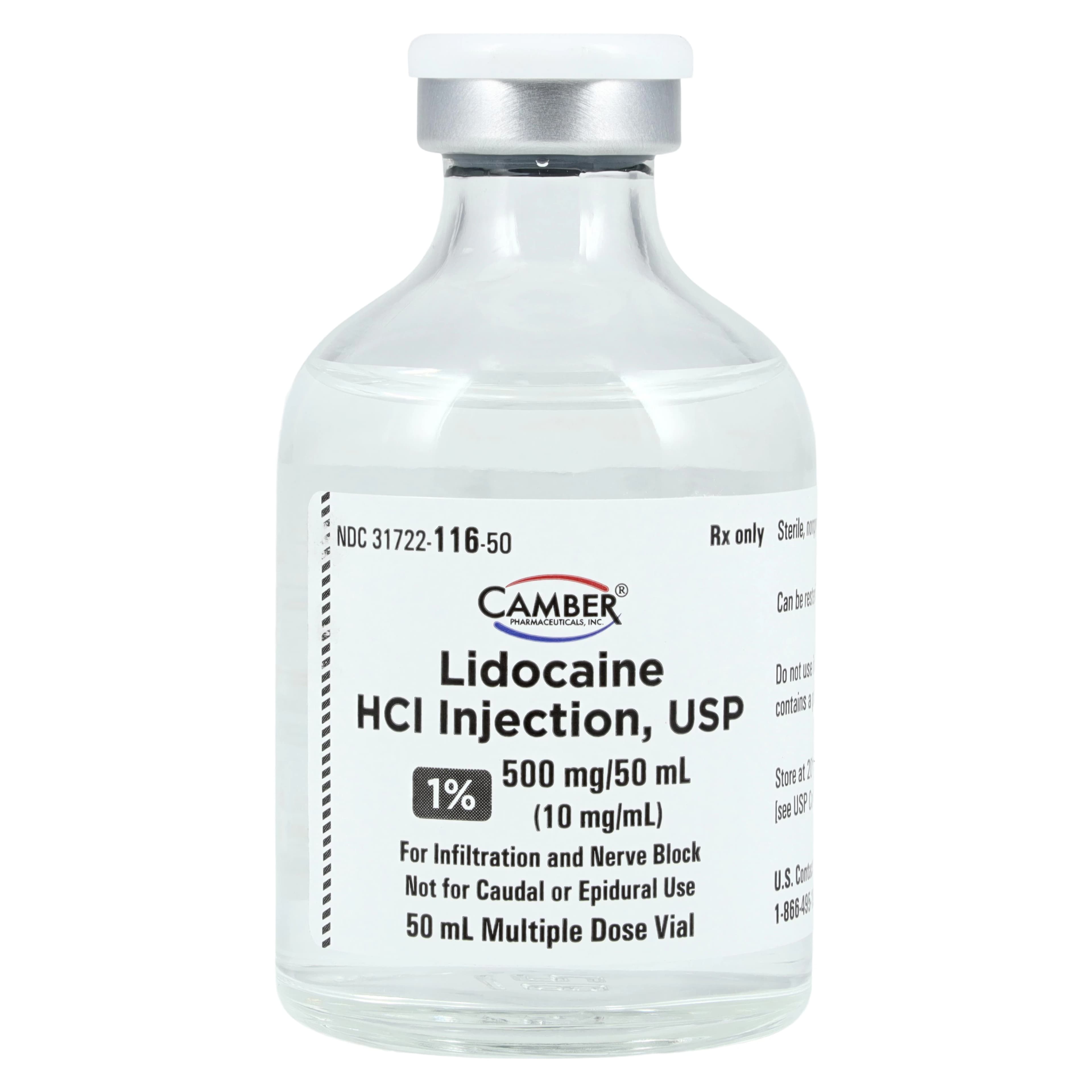 Lidocaine HCL Injection 1%, Multi-Dose Vial (MDV), 50mL thumbnail 3