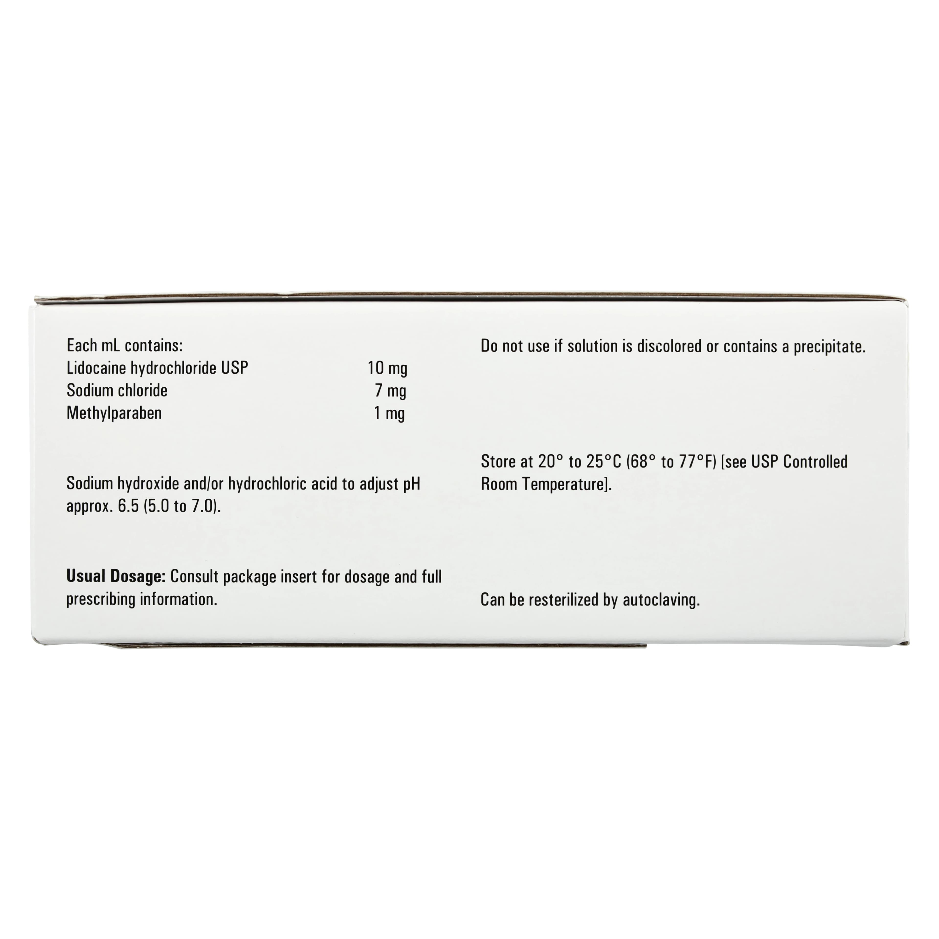 Lidocaine HCL Injection 1%, Multi-Dose Vial (MDV), 50mL thumbnail 6