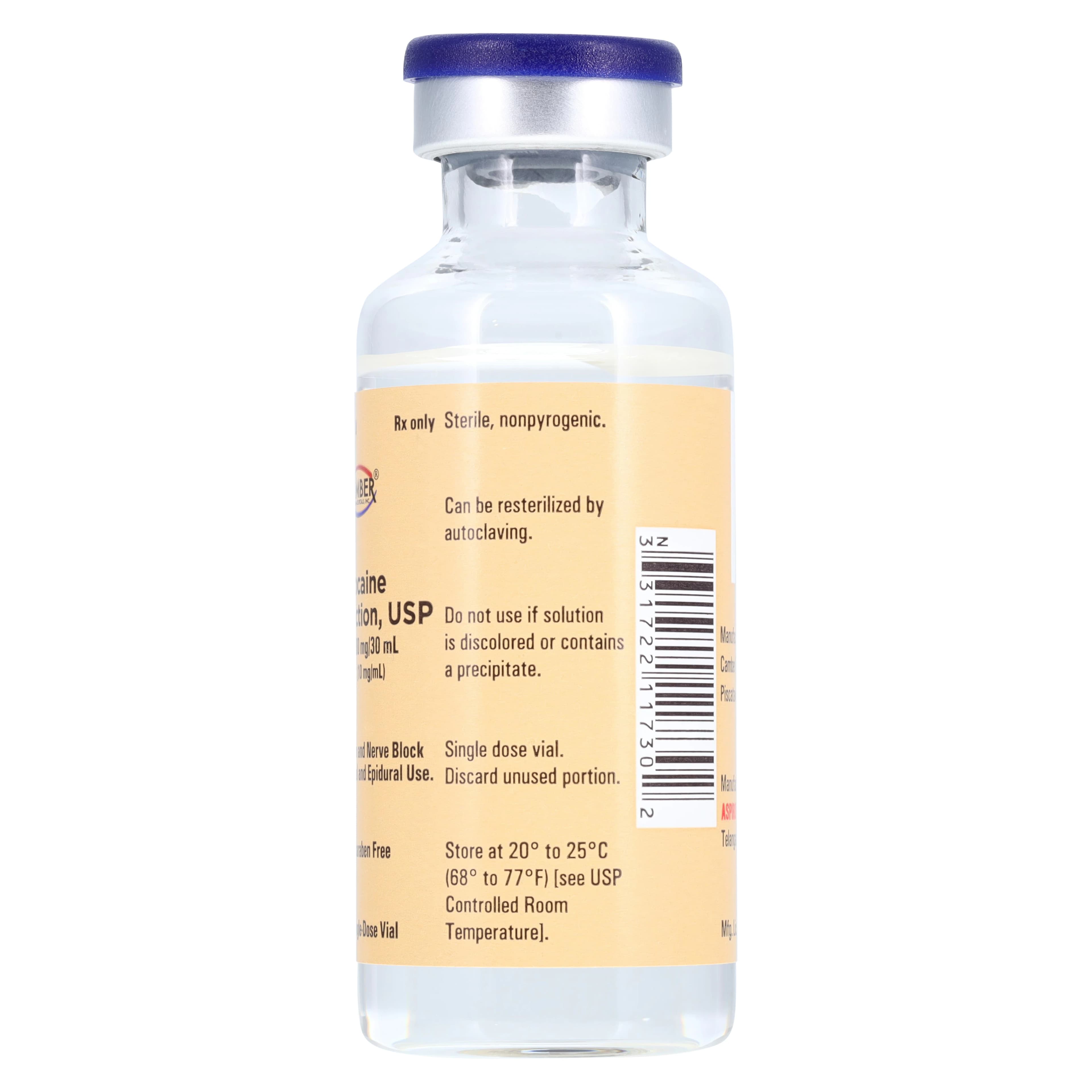Lidocaine HCl Injection 1% PresFre SDV 30mL, 25/Package thumbnail 3