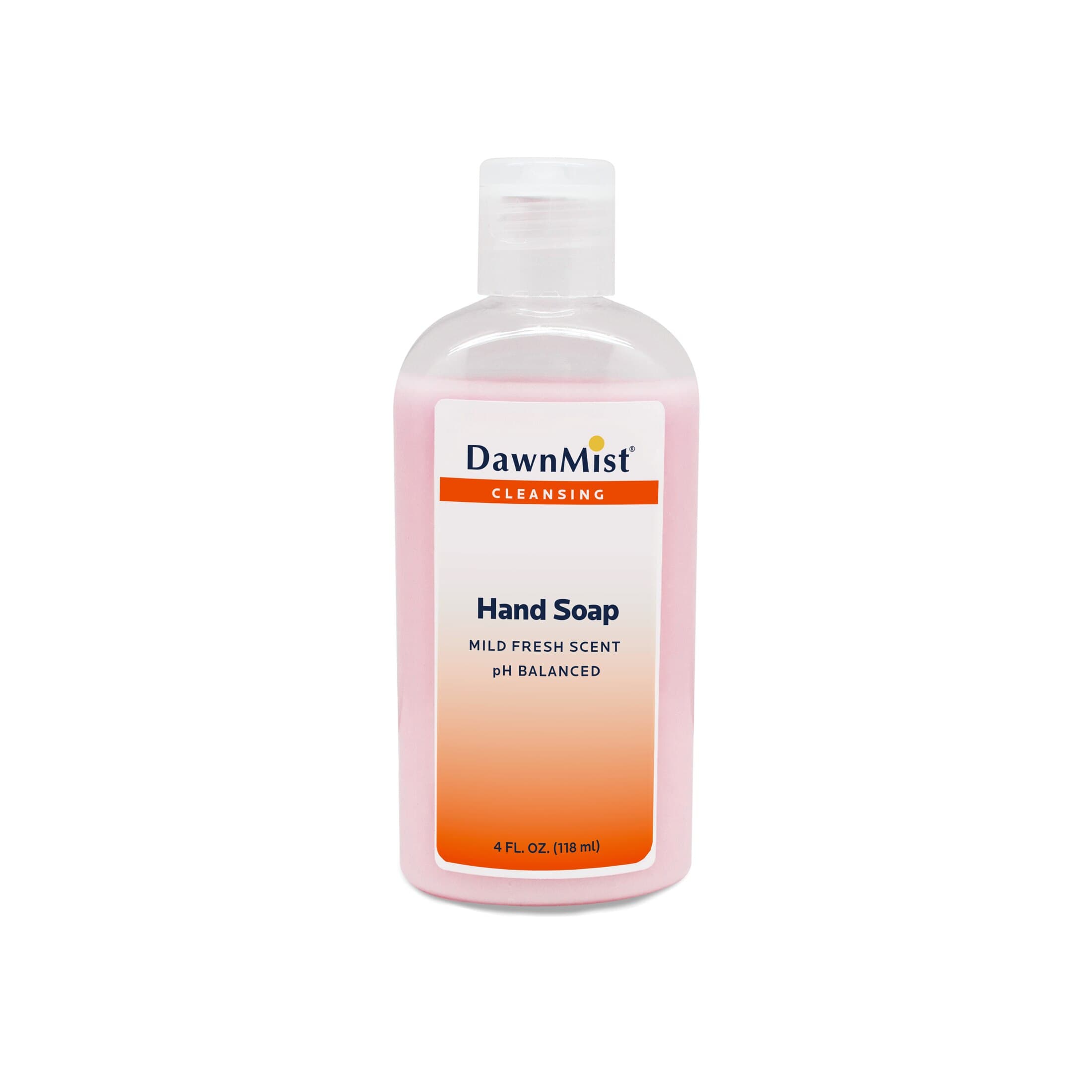 DawnMist Lotion Hand Soap, Light Jasmine, 4 oz Bottle with Cap, 96/Case - DawnMist Lotion Soap W/ Cap - Image 1