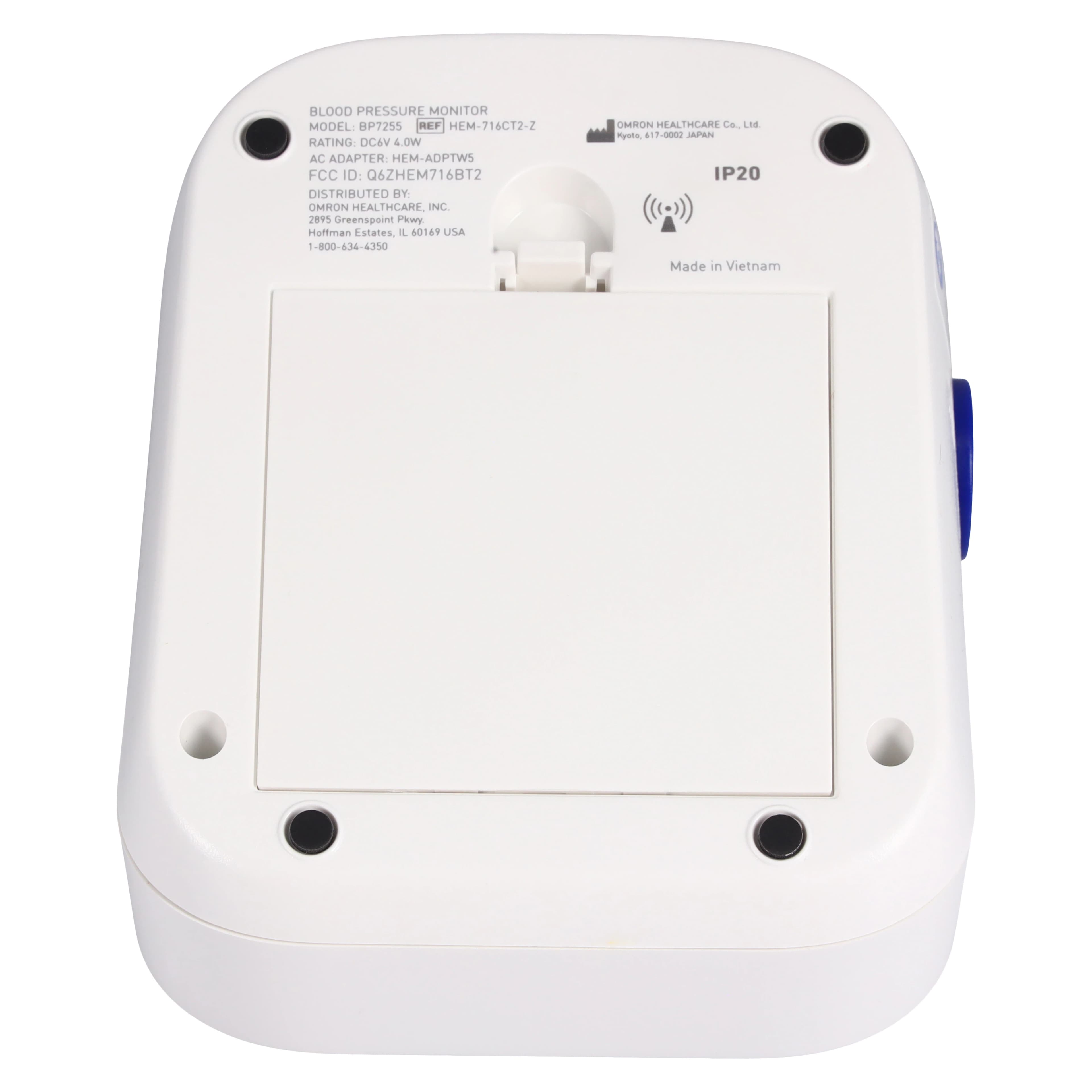 Omron 5 Series Wireless Upper Arm Blood Pressure Monitor, BP7255 thumbnail 4