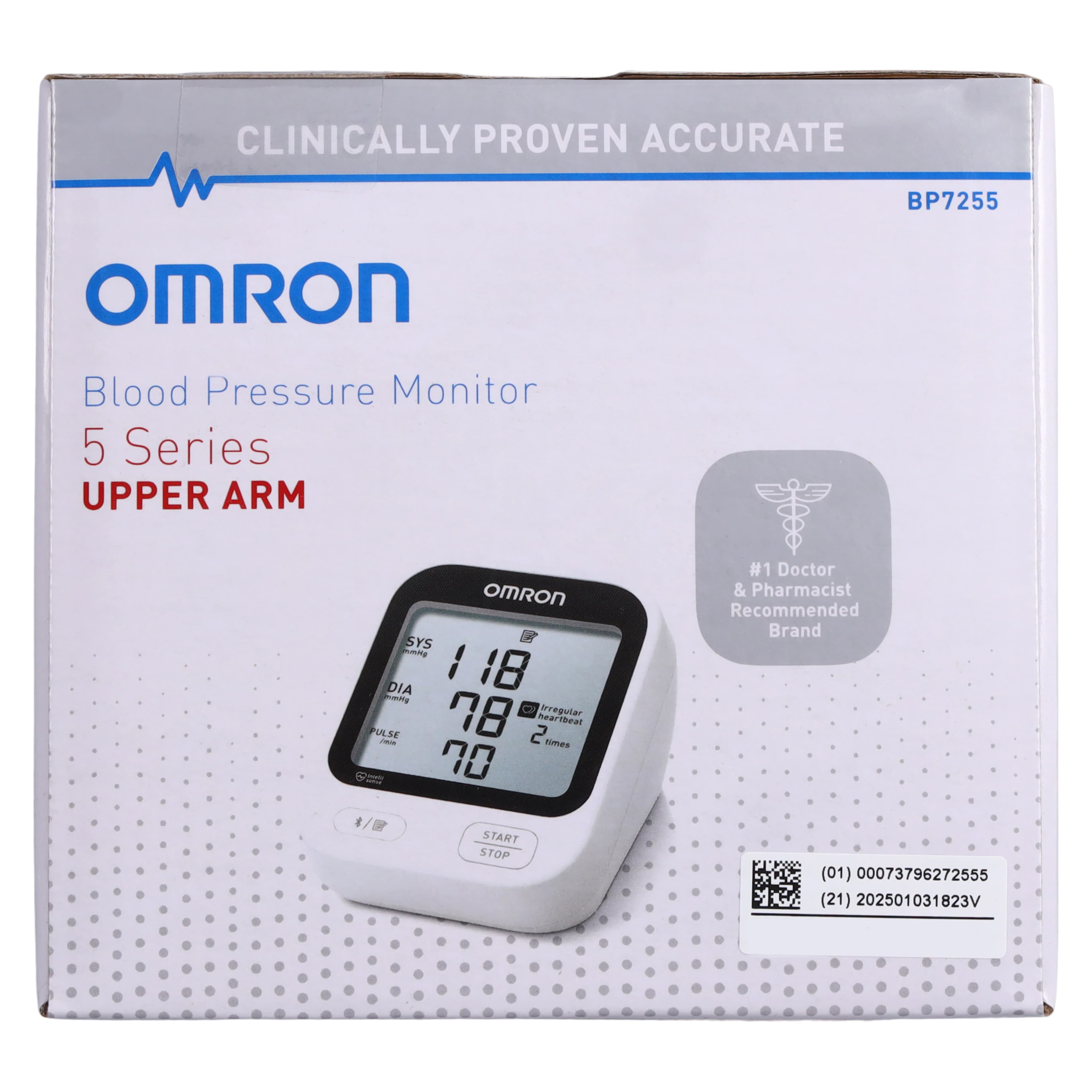 Omron 5 Series Wireless Upper Arm Blood Pressure Monitor, BP7255 thumbnail 12