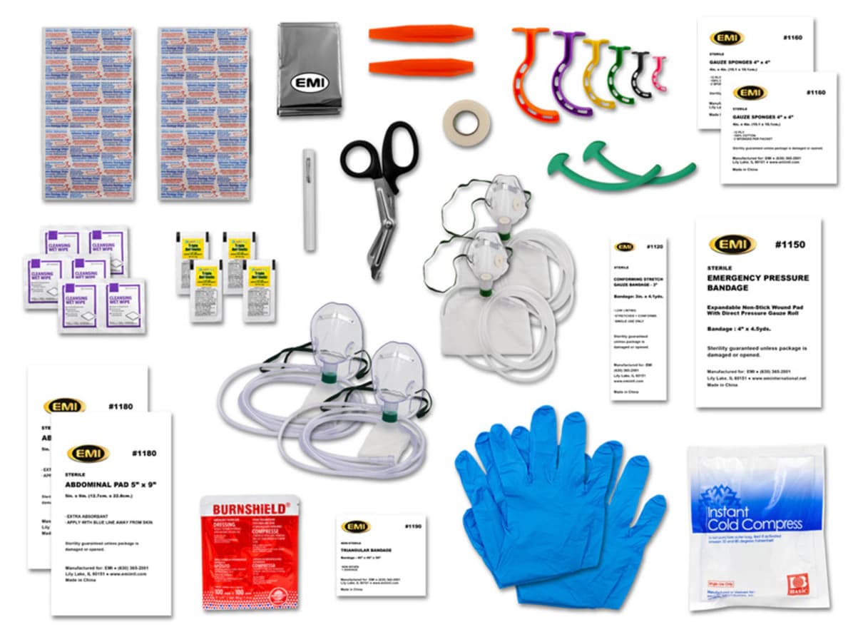 EMI Emergency Oxygen Deluxe Kit - Emergency Oxygen (Deluxe Kit) - Image 1