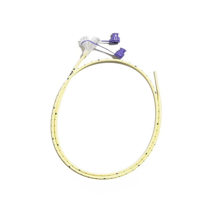 Corflo-Ultra Lite Nasogastric/Nasointestinal Feeding Tube, 6 Fr, 36", EnFit Connector - Feeding Tube Nasogastric CORFL - Image 1