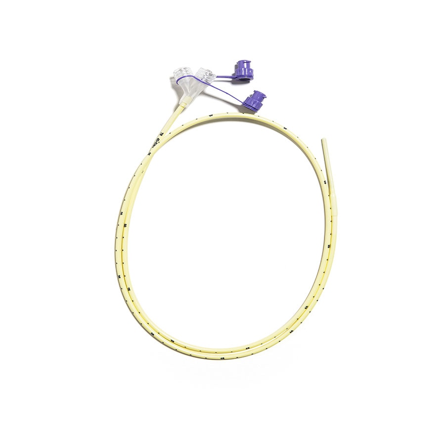 Corflo-Ultra Lite Nasogastric/Nasointestinal Feeding Tube, 10 Fr, 43" (109 cm), EnFit Connector - Feeding Tube Nasogastric - Image 1