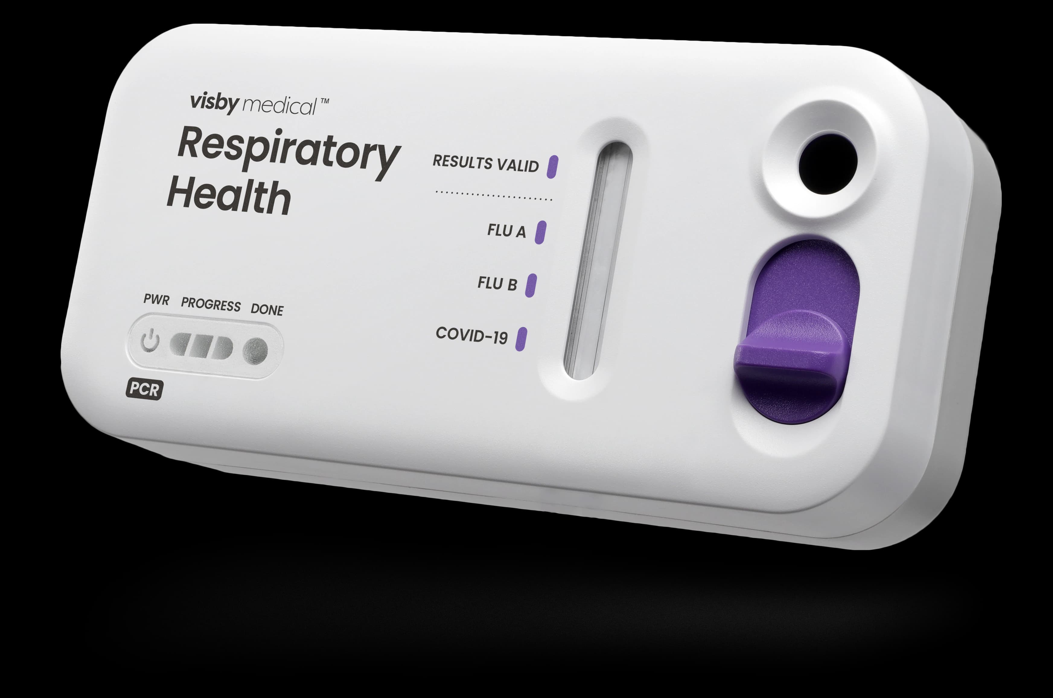 Visby Medical Respiratory Health Test Promo Pack (EUA) with 1 Case (20 Tests), 2 Power Adapters, and 1 Control Kit (2 Positive/2 Negative) - Visby Medical Respiratory Prom - Image 1
