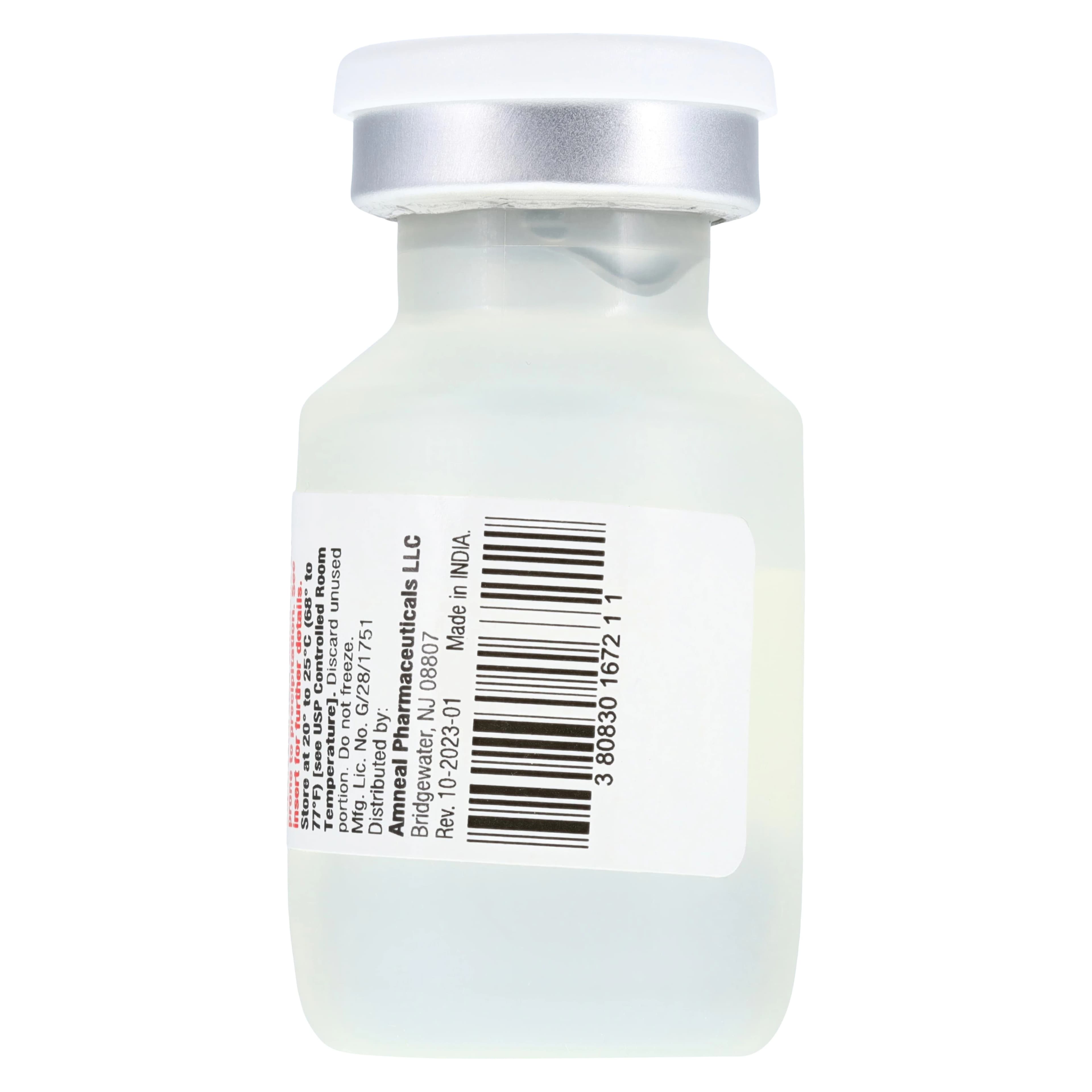 Calcium Gluconate Injection 100 mg/mL, Single-Dose Vial, 10 mL, 10/Package thumbnail 4