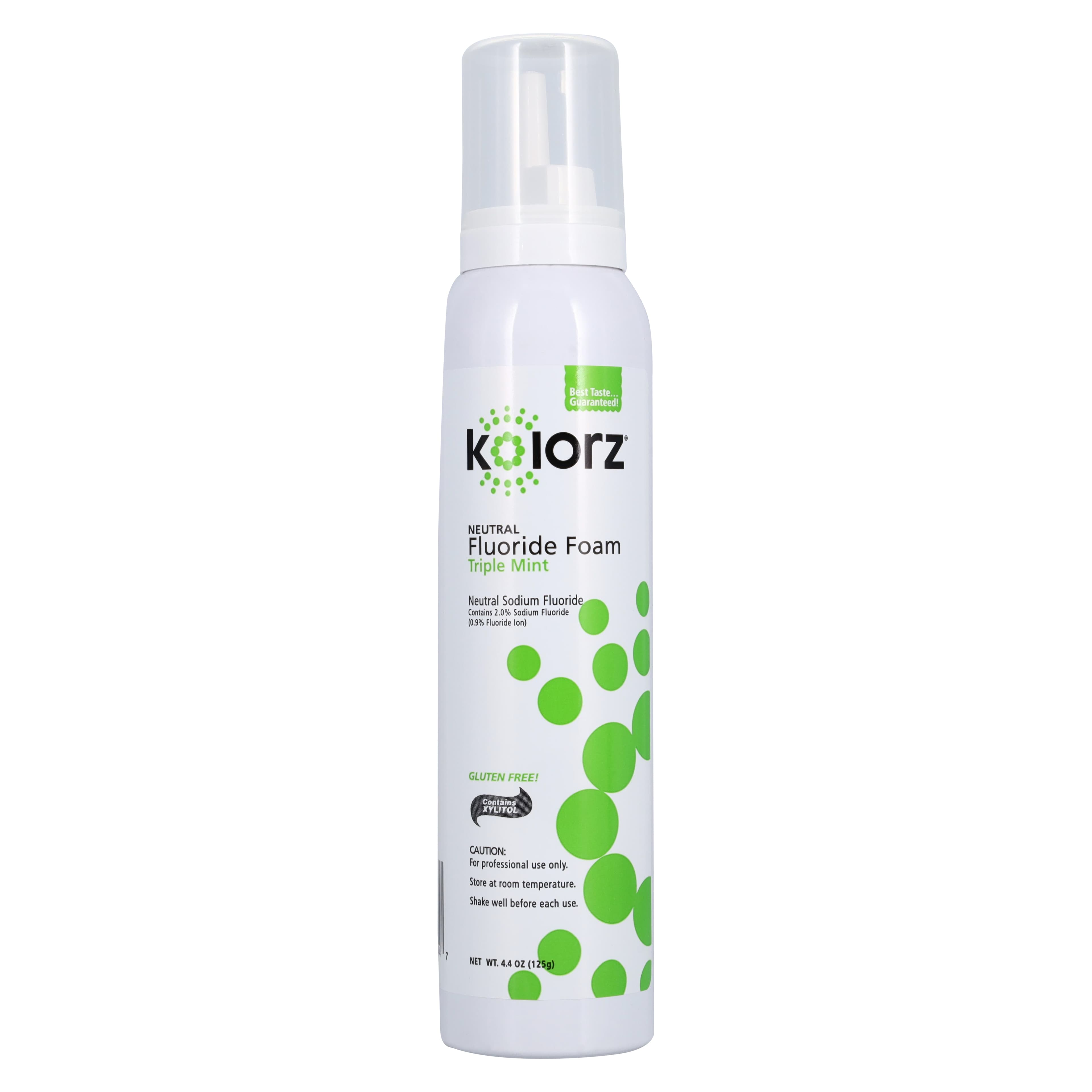 Kolorz Neutral Fluoride Foam, Triple Mint, 4.4 oz Can, 1/Pk, #766205 thumbnail 2