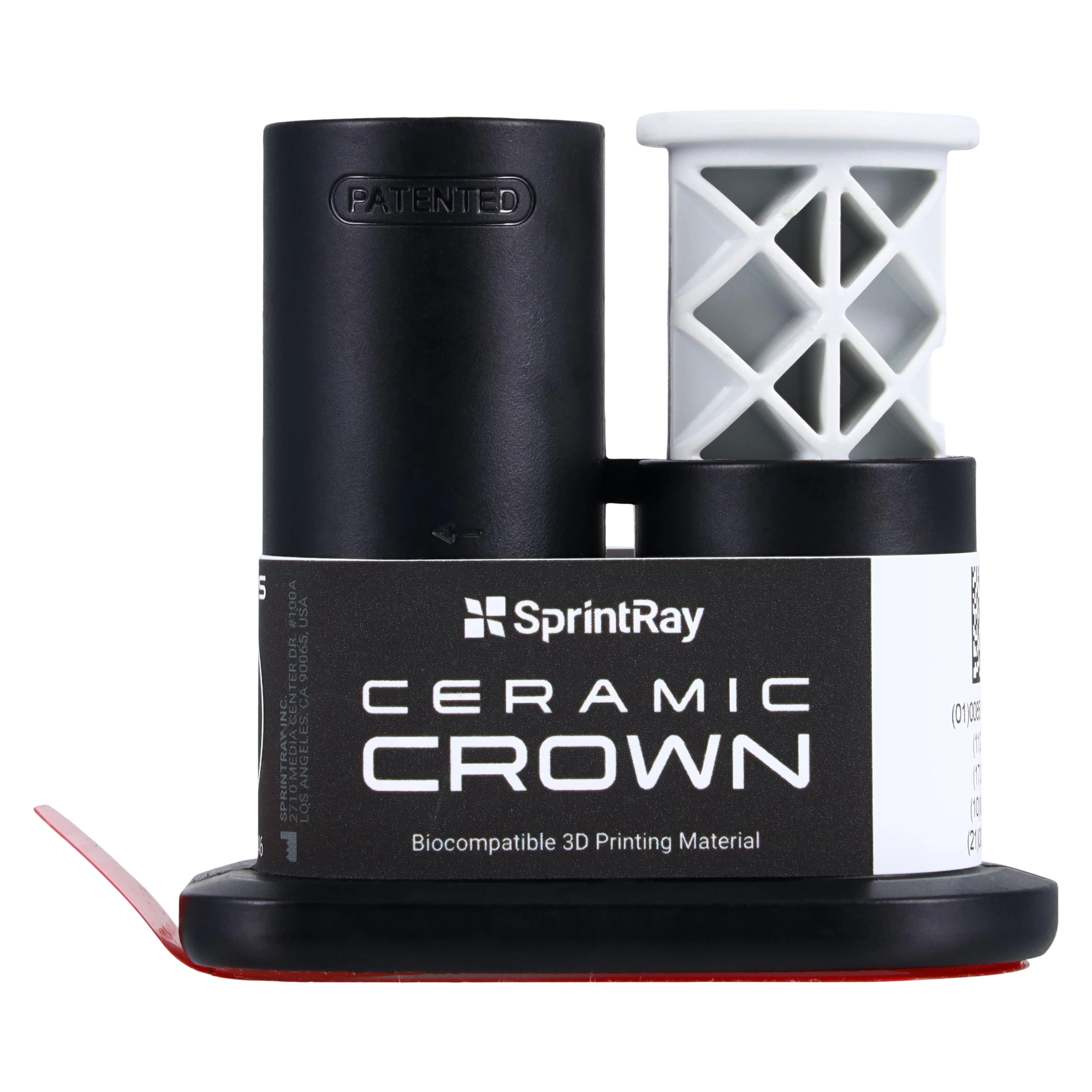 SprintRay Ceramic Crown Resin Single-Unit Capsules, Shade A1, 4 mL, 3/Pack, for Midas 3D Printer thumbnail 2