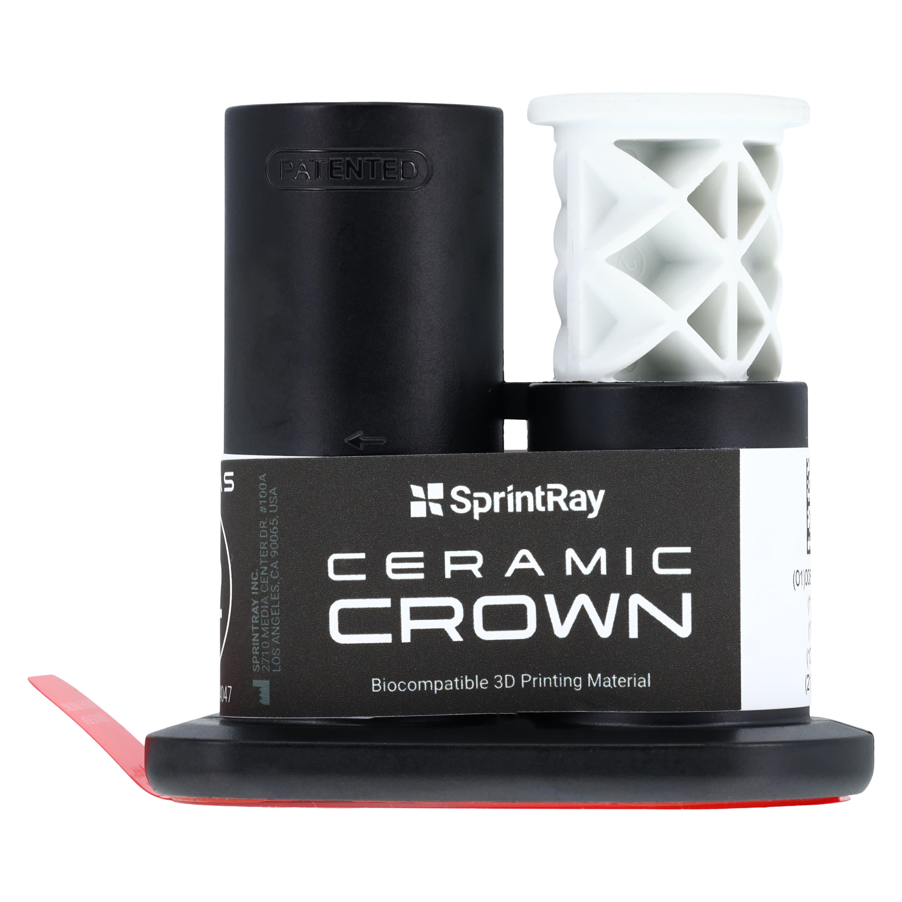 SprintRay Ceramic Crown Resin Single-Unit Capsules, Shade A2, 4 mL, 3/Pkg, for Midas 3D Printer thumbnail 2