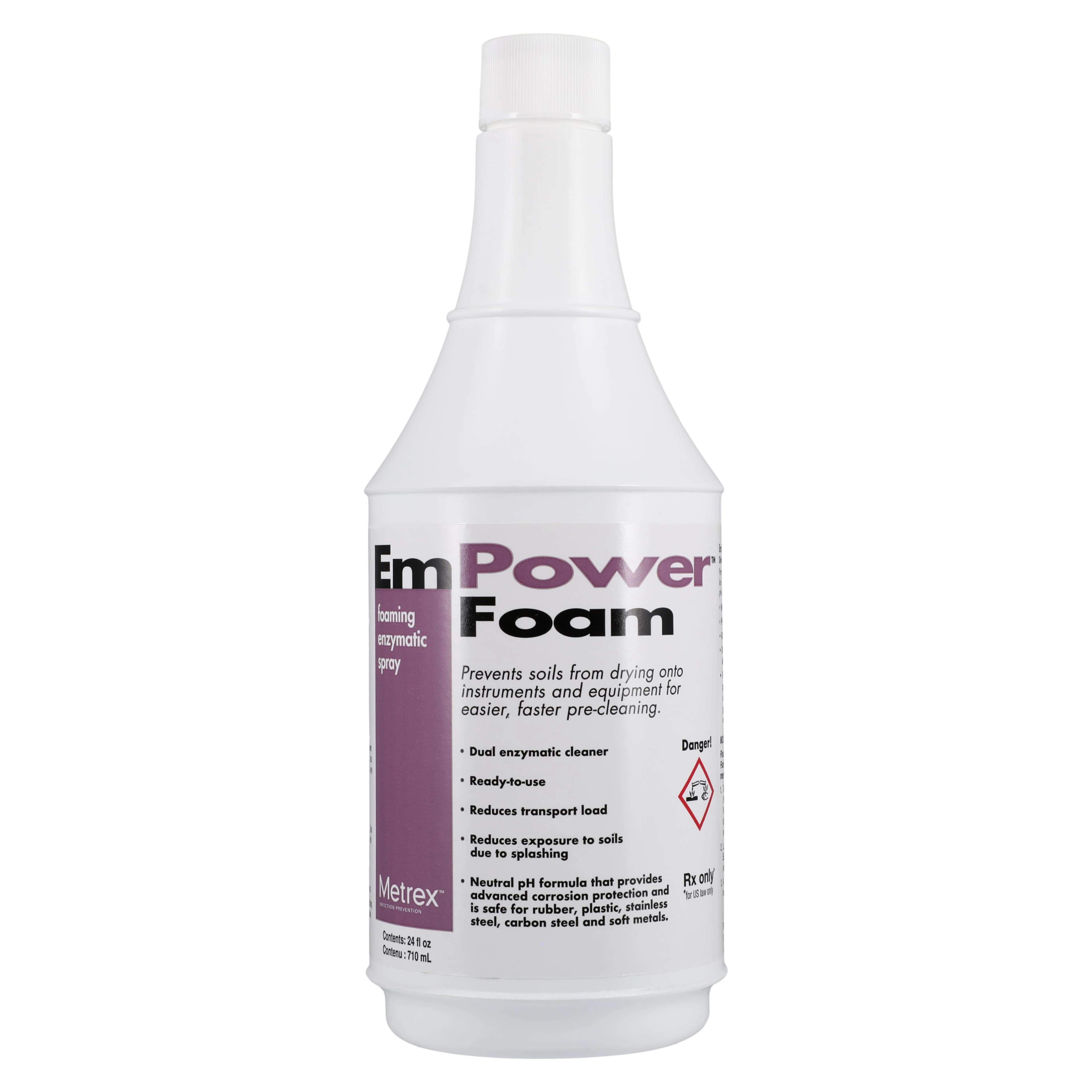 EmPower Foam Enzymatic Spray, 24 oz, Breeze Scent, 12/Case - EmPower Foam Enzymatic Spray - Image 1