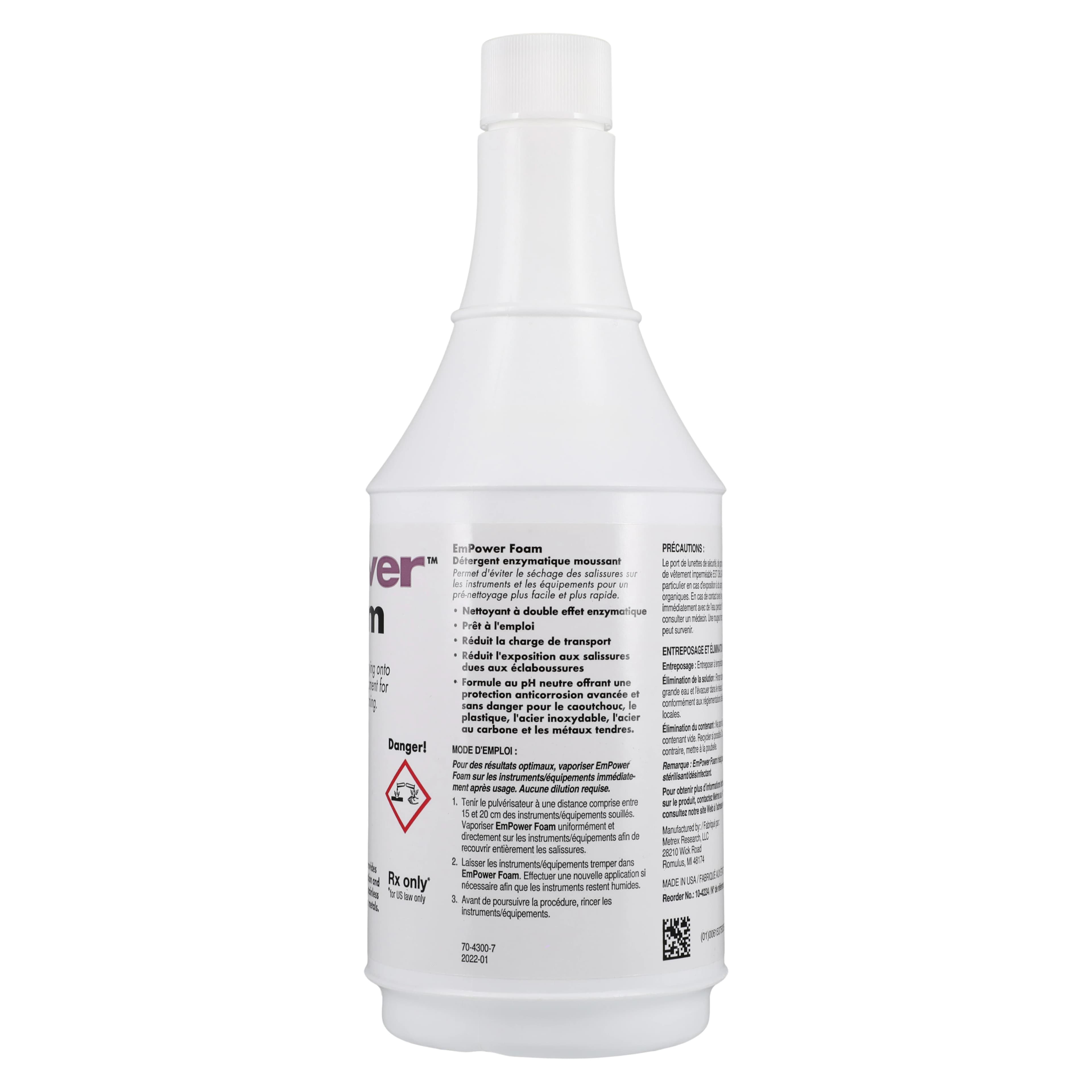 EmPower Foam Enzymatic Spray, 24 oz, Breeze Scent, 12/Case thumbnail 3