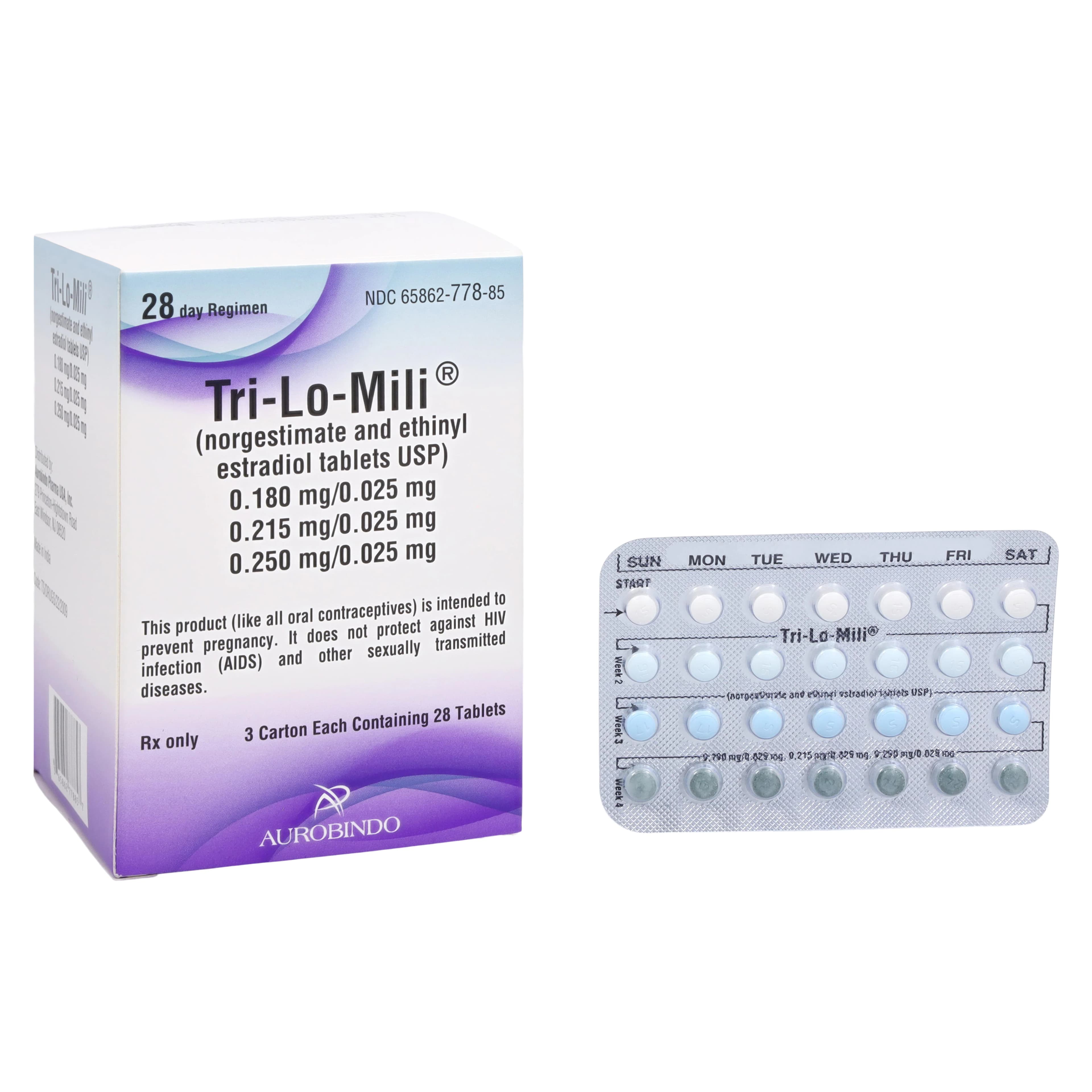Norgestimate/Ethinyl Estradiol Tablets, 0.18mg/0.215mg/0.25mg, Blister Pack - Norgestimate/Ethinyl Tabs - Image 1