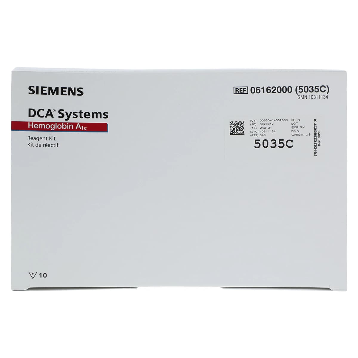 Siemens DCA 2000 HbA1c Reagent Kit, CLIA Waived, 10 Tests/Package thumbnail 5