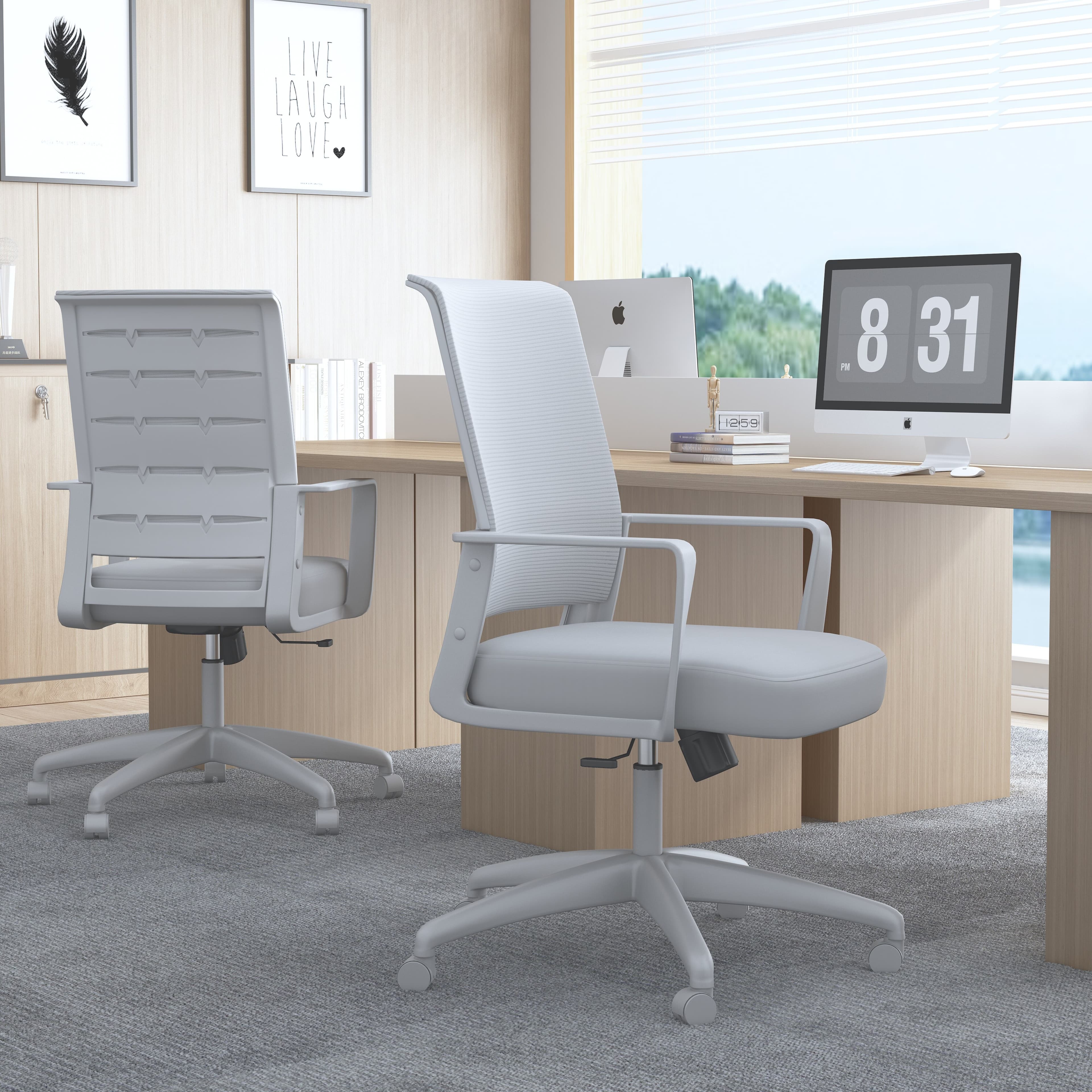 Boss Office Products Deluxe Frame Mesh Desk Chair thumbnail 3