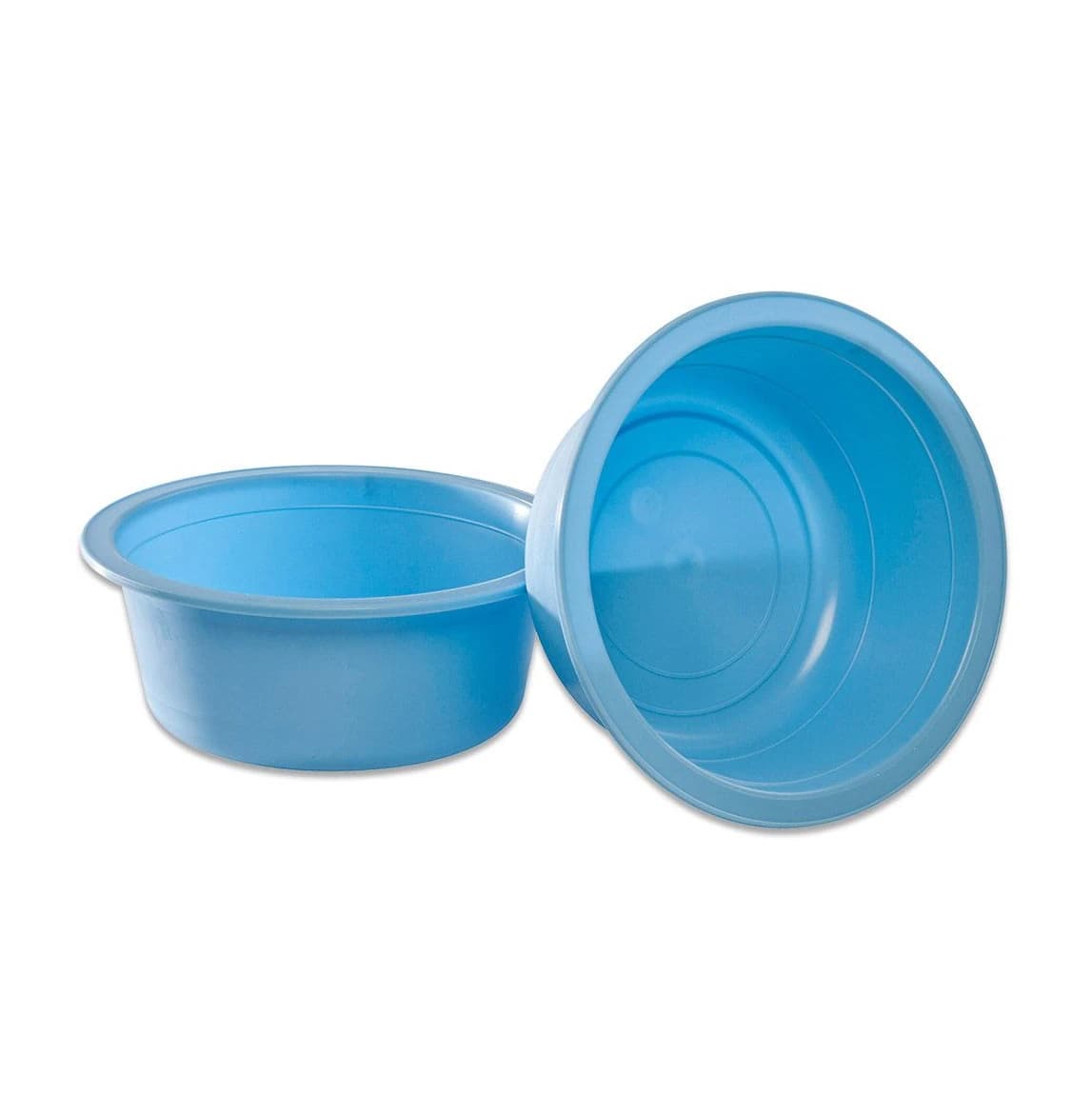 Cardinal Bowl Solution Plastic Sterile, Round Polypropylene, Blue, 16 oz - Bowl Solution Plastic Sterile - Image 1