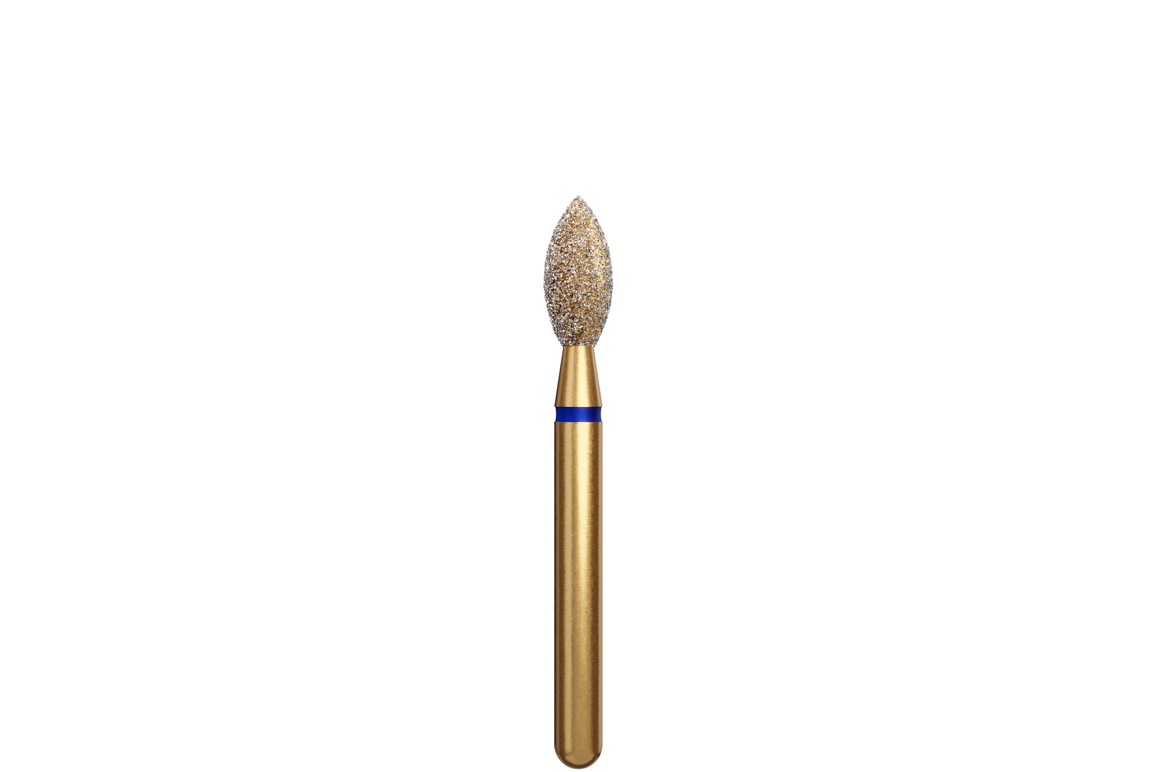 Coltene Alpen Diamond Bur, FG, Medium Grit, Pointed Football (Bud) Shape, #368-023, 5/Pkg thumbnail 2