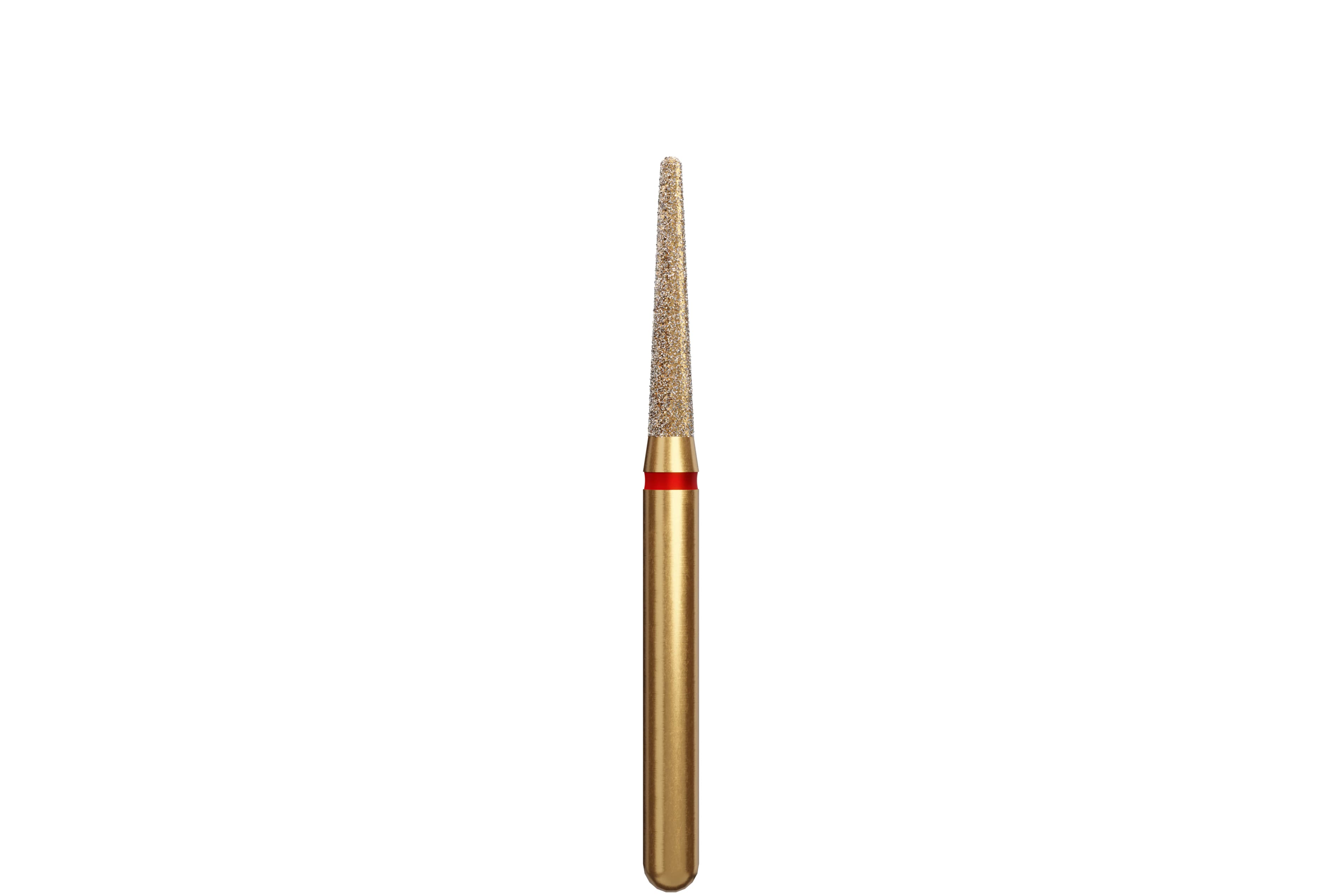Coltene Alpen Multi-Use Multilayer Diamond Bur, FG, Fine, Round End Taper, #856-014, 5/Pkg thumbnail 2