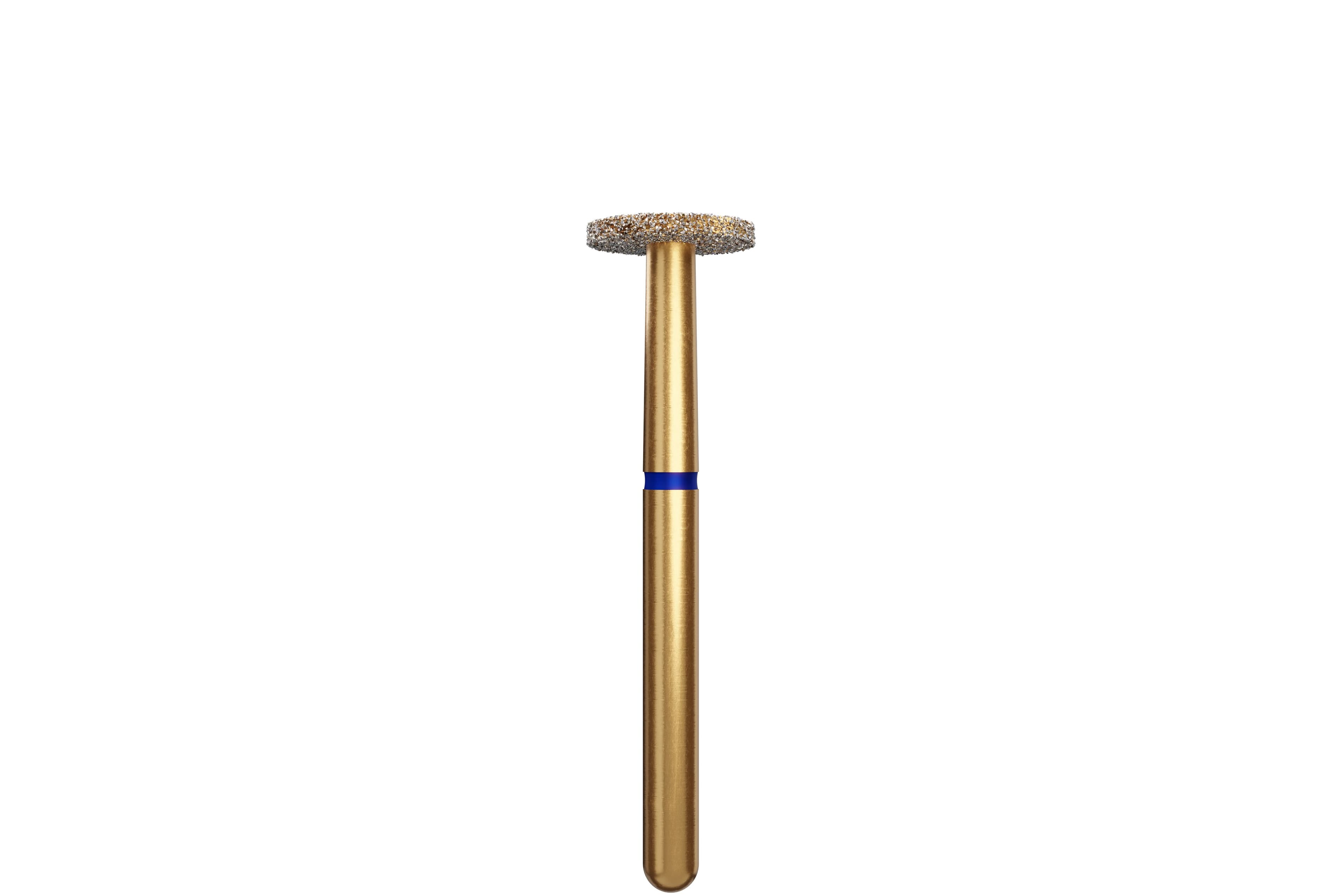 Coltene Alpen Multi-Use Multilayer Diamond Bur, FG, Medium, Wheel #818-050, 5 mm Head Diameter, 0.7 mm Head Length, 5/Pkg thumbnail 2