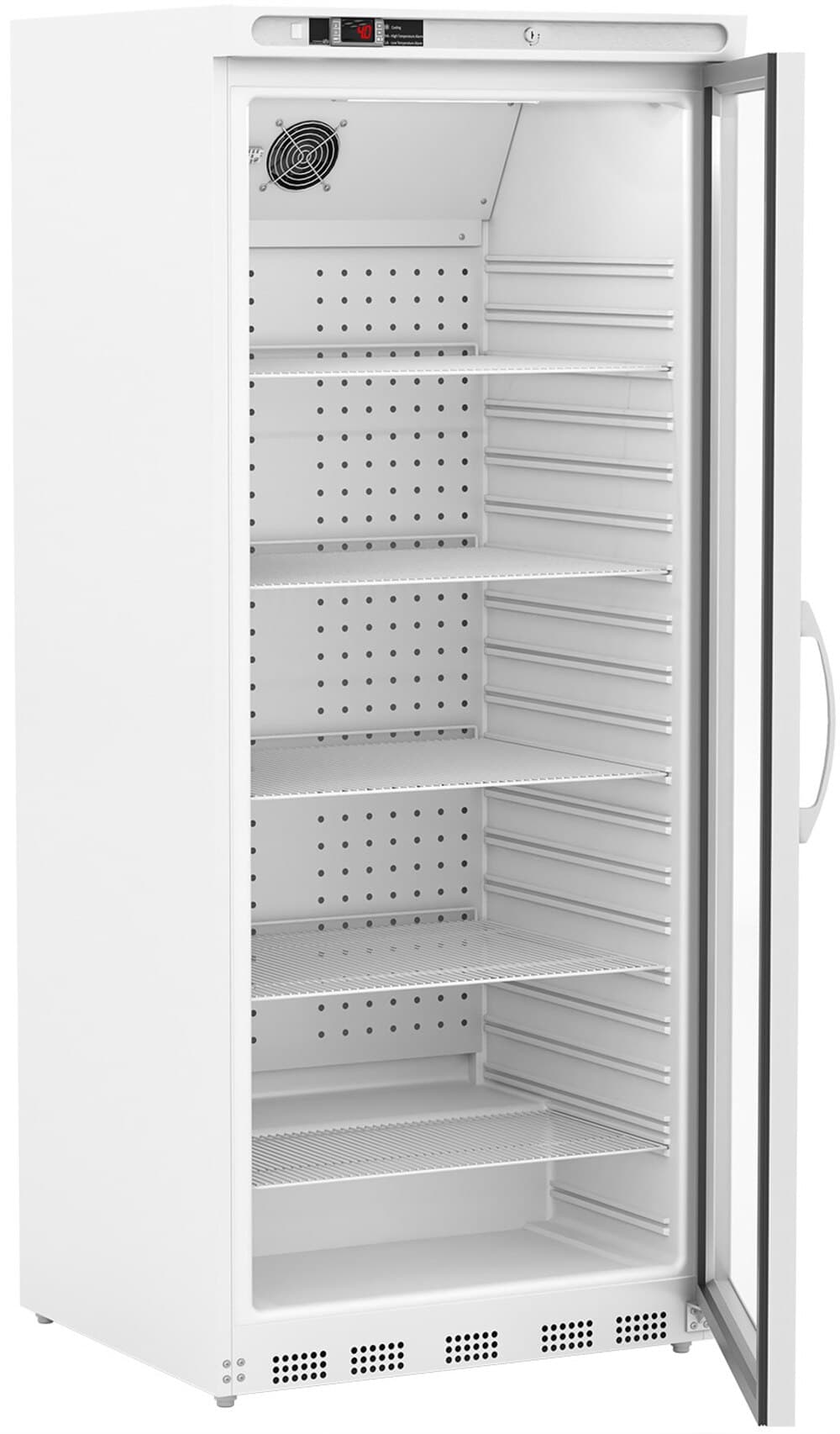 American Biotech Supply 20 Cu Ft Laboratory Refrigerator, Glass Door, Right Hinge, 1-10°C, Cycle Defrost thumbnail 2