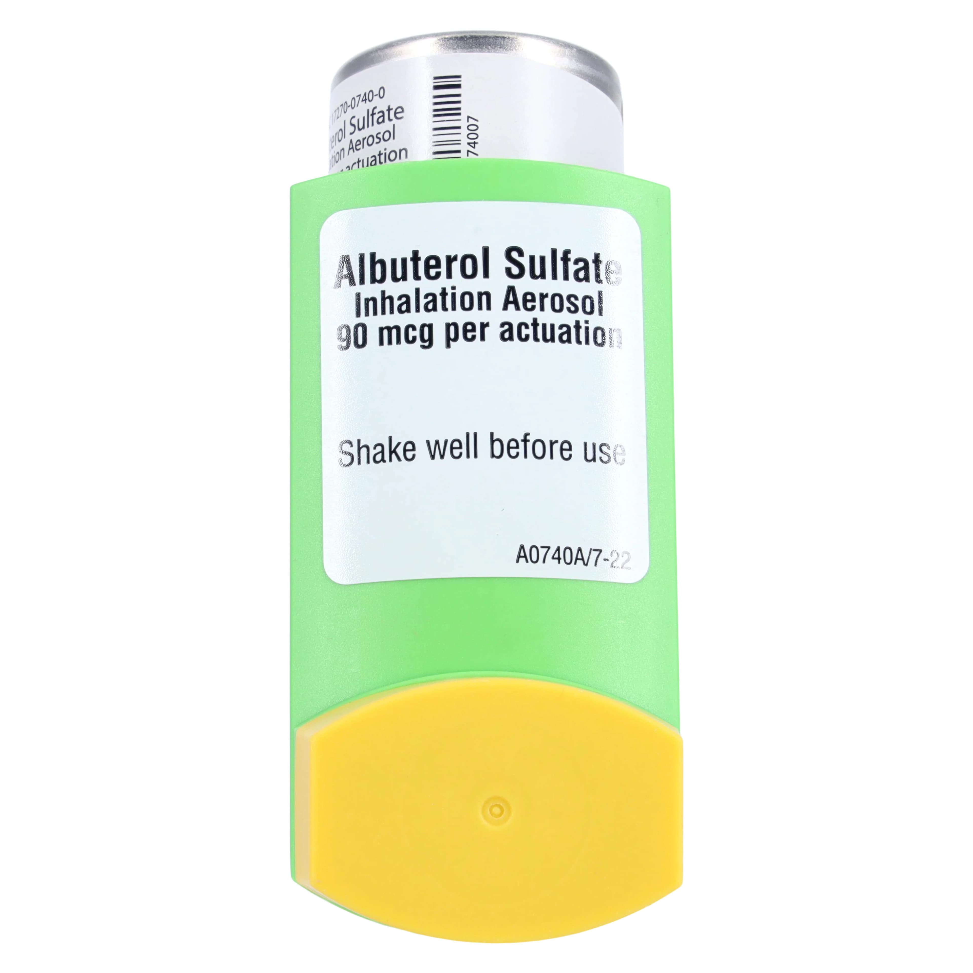 Albuterol Sulfate Inhaler HFA, 90mcg, 8.5g Carton thumbnail 3