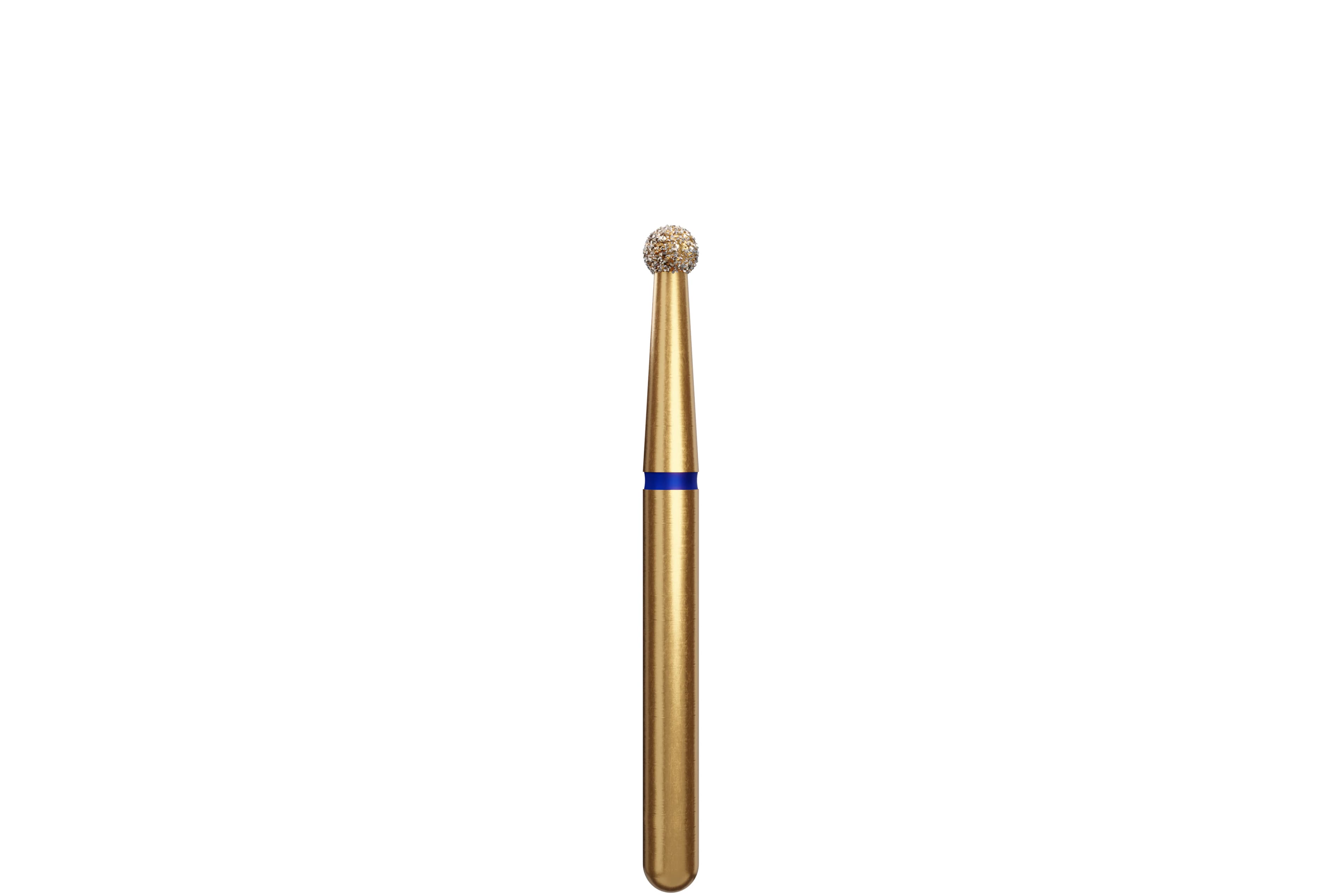 Coltene Alpen Multi-Use Multilayer Diamond Bur, FG, Medium, Round #801-018, 1.8 mm Head Diameter, 5/Pkg - Alpen&reg; Diamonds - Medium - #801-018 - Image 1