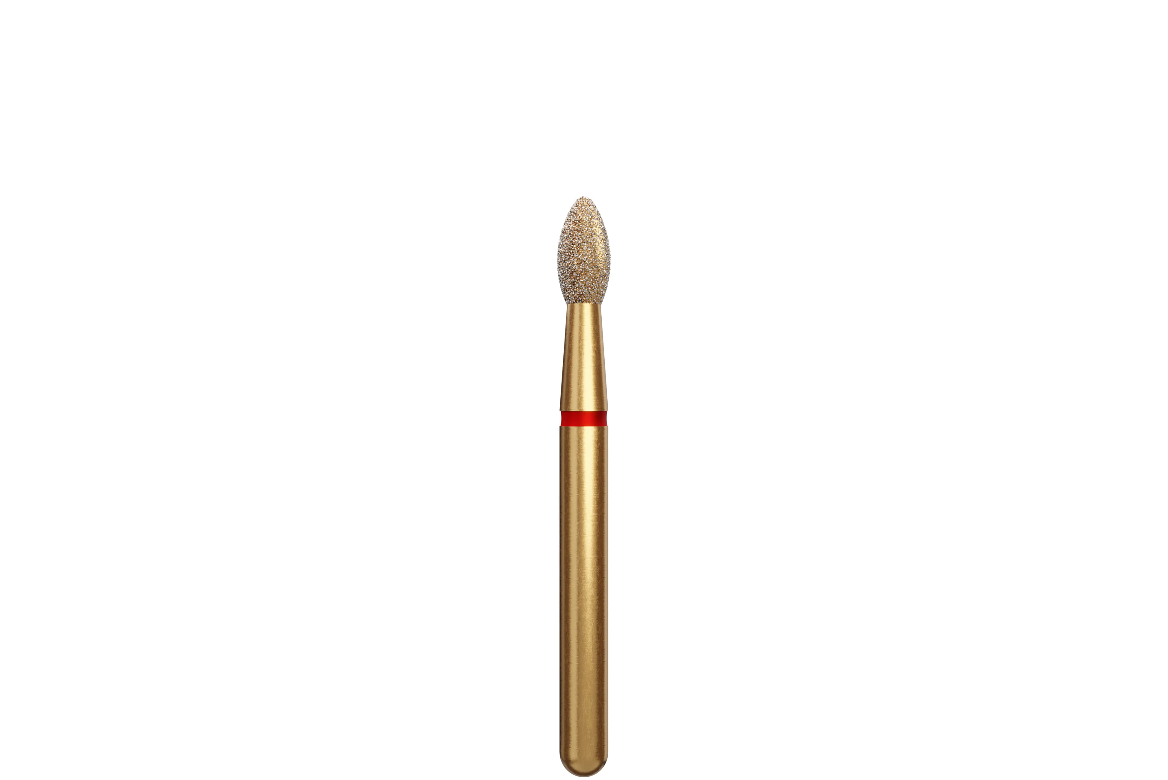 Coltene Alpen Multi-Use Multilayer Diamond Instrument, FG, Fine, Red, Egg/Football, #379, 1.8 mm Head Diameter, 3.5 mm Head Length, 50/Pkg, G379-314-018-03.5 - Alpen Multi-Use Multilayer Diamond Instruments – FG, Fine, Red, Egg/Football, # 379 - 1.8 mm Head Diameter, 3.5 mm Head Length, 50/Pkg - Image 1