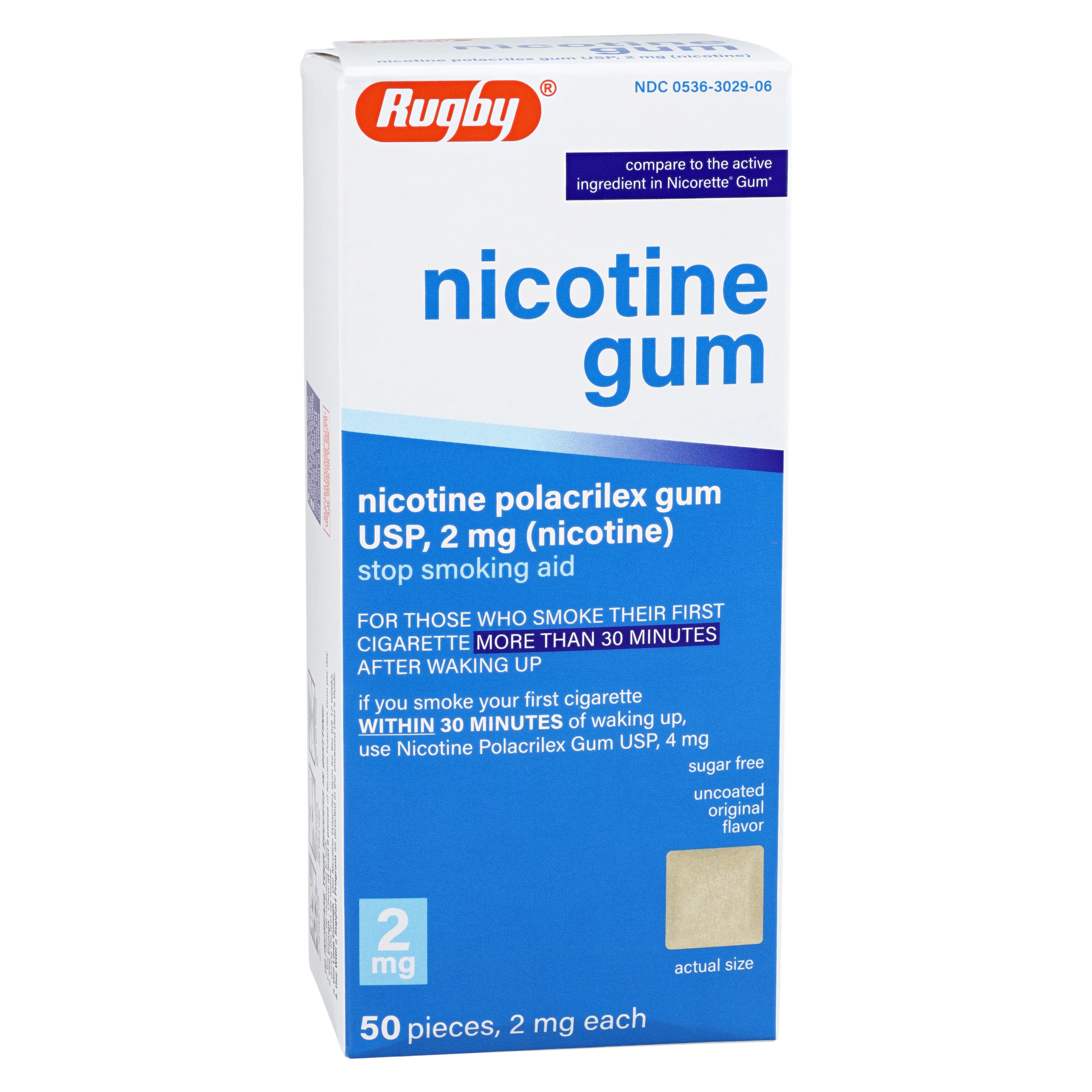 Nicotine Gum Refill, 2mg, 50 Pieces per Box - Nicotine Gum Refill - Image 1