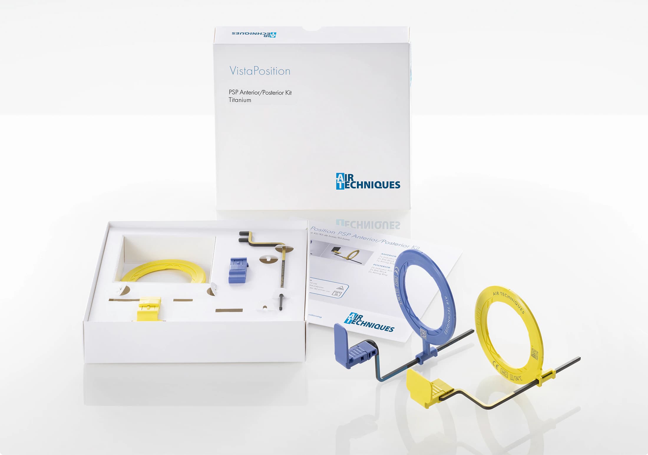 Air Techniques VistaPosition PSP Anterior/Posterior Positioning Kit, Titanium - VistaPosition PSP Anterior/Posterior Kit Titanium - Image 1