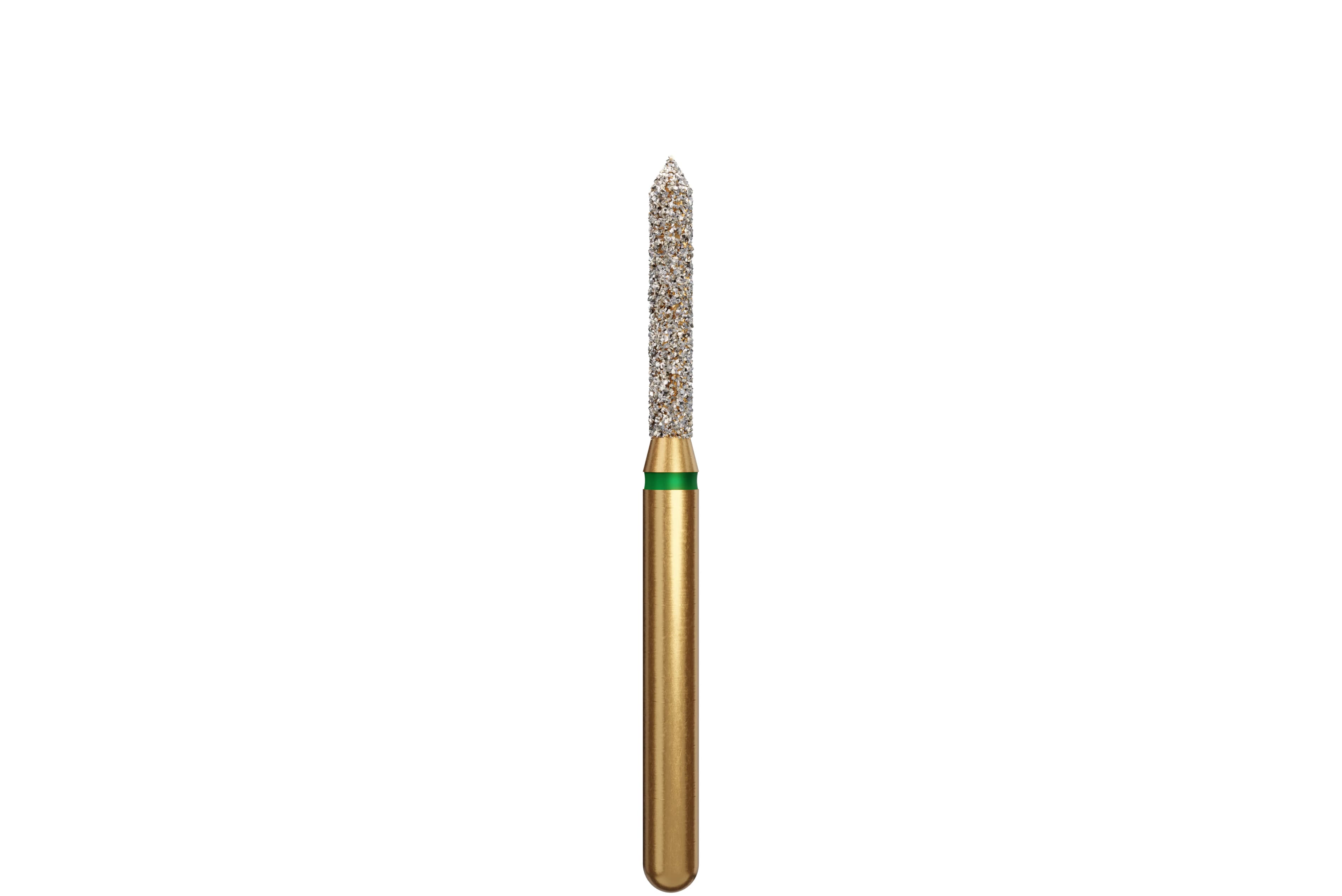Coltene Alpen Multi-Use Multilayer Diamond Bur, FG, Coarse, Beveled Cylinder, #885-014, 1.4 mm Head Diameter, 8 mm Head Length, 5/Pkg - Alpen&reg; Diamonds - Coarse - #885-014 (8.0) - Image 1